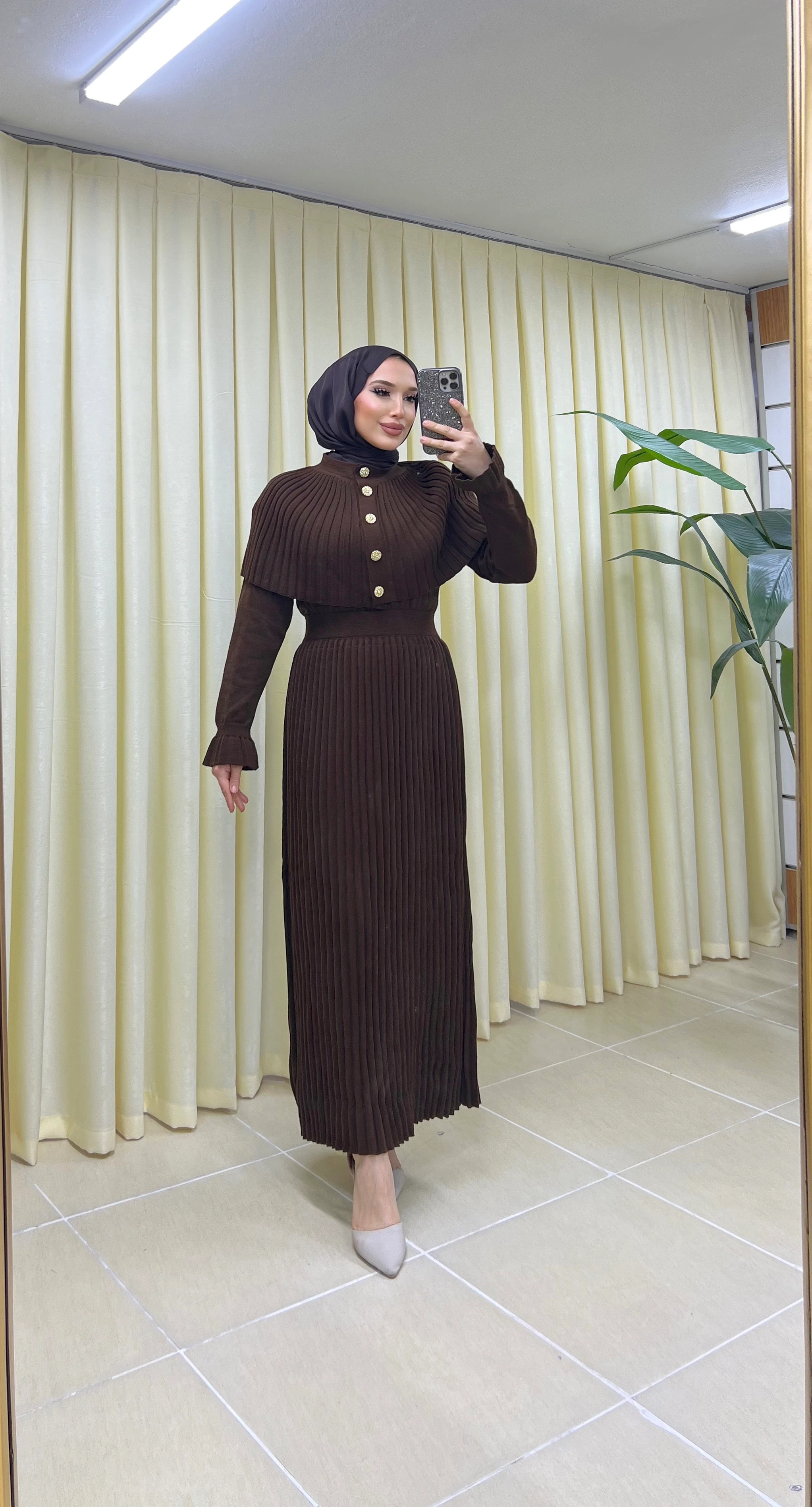 İkili Triko Tasarım Elbise