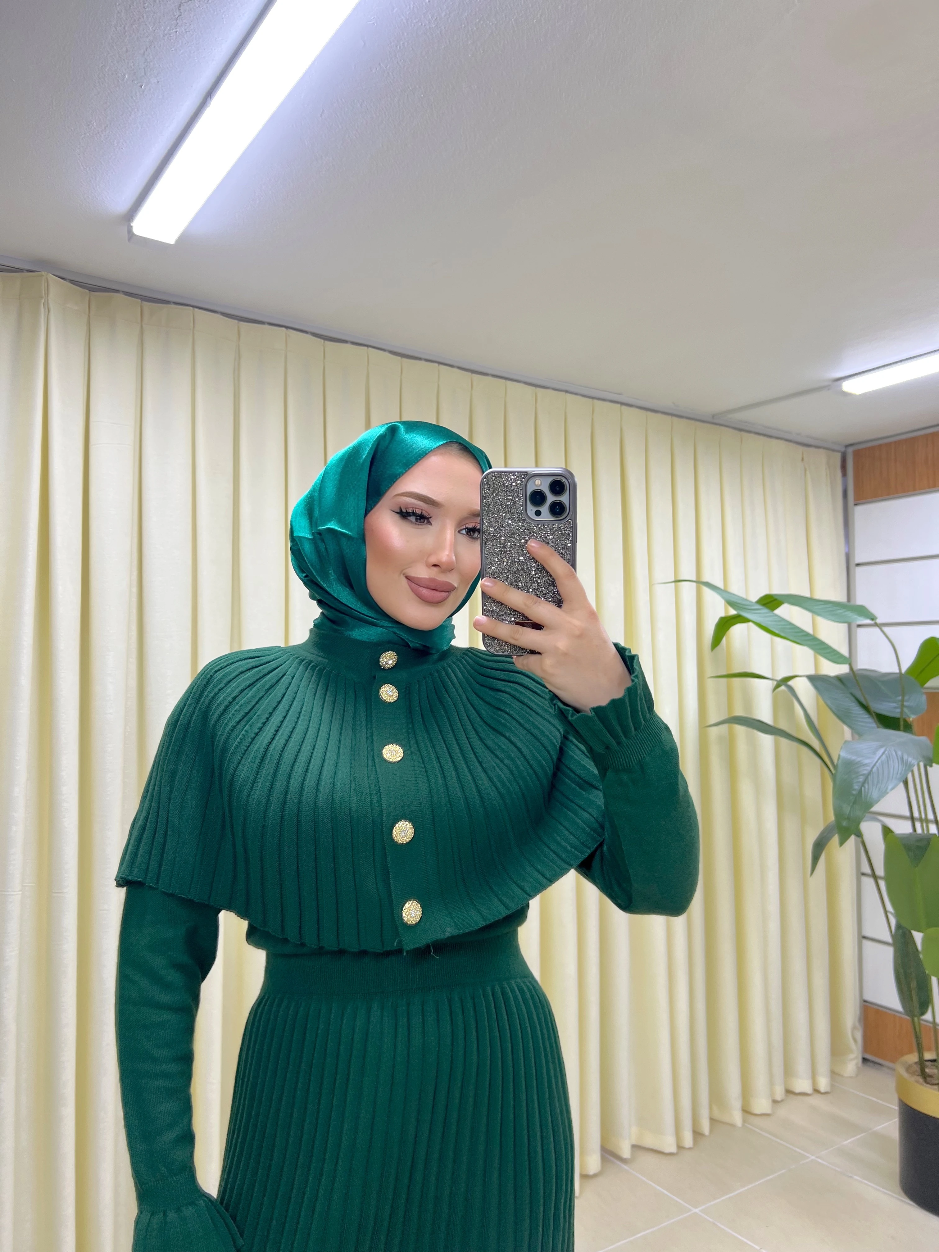 İkili Triko Tasarım Elbise