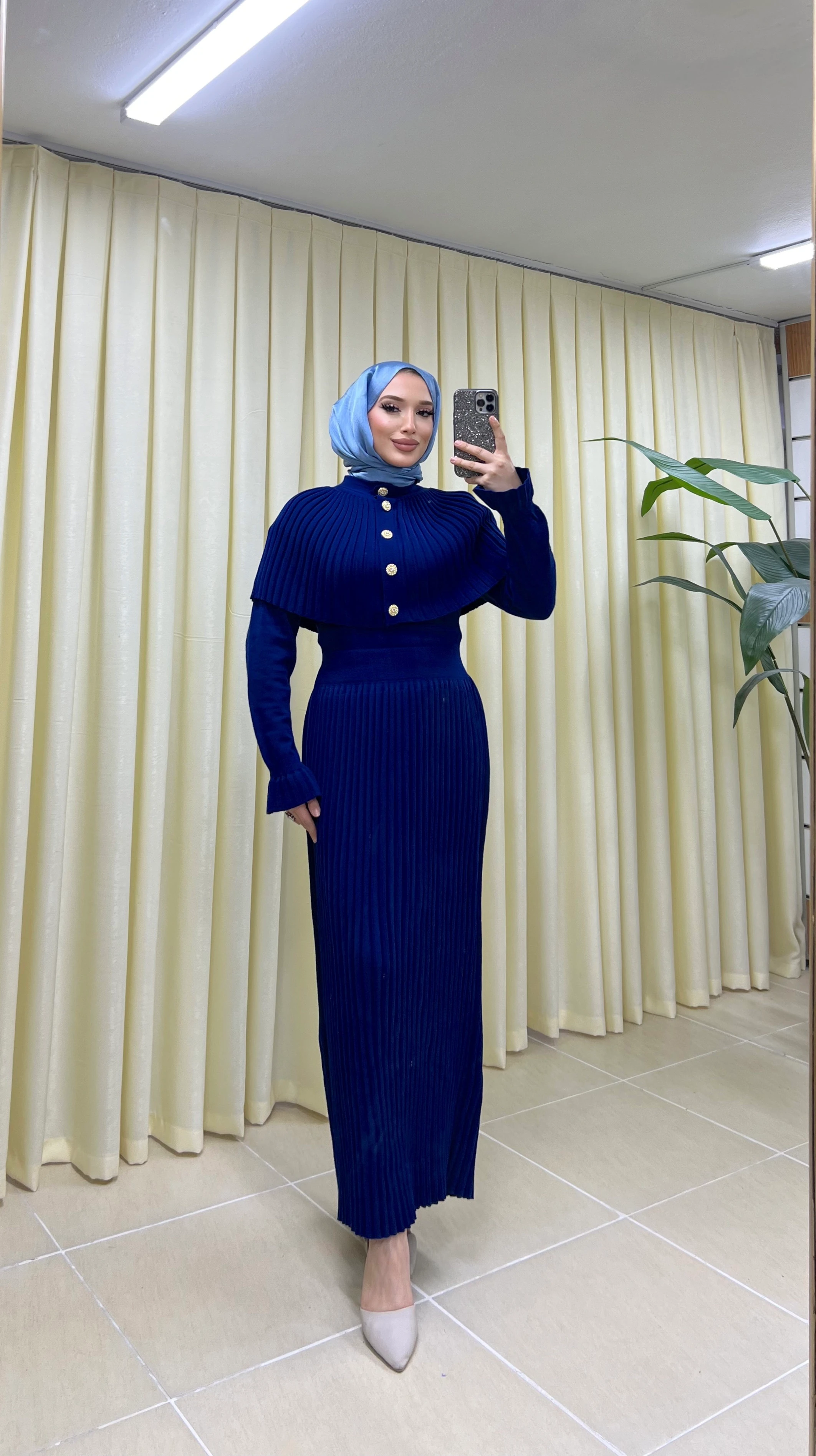 İkili Triko Tasarım Elbise