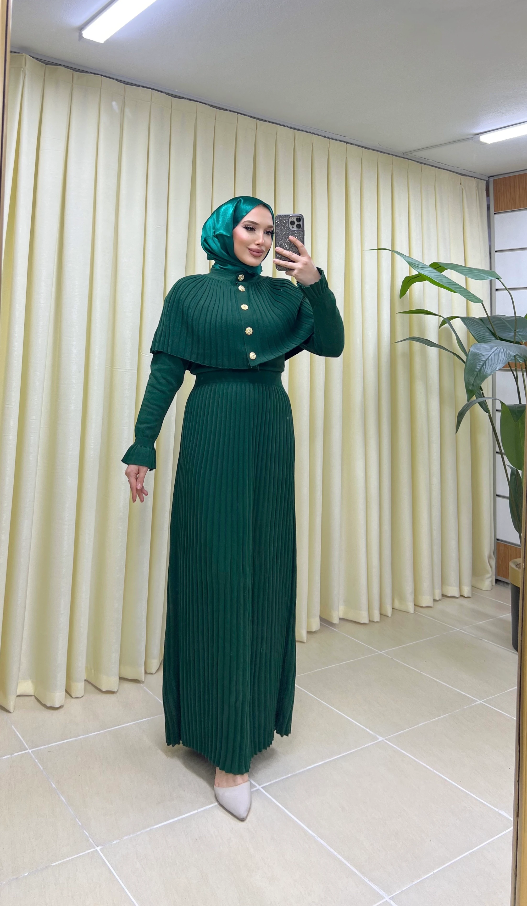 İkili Triko Tasarım Elbise