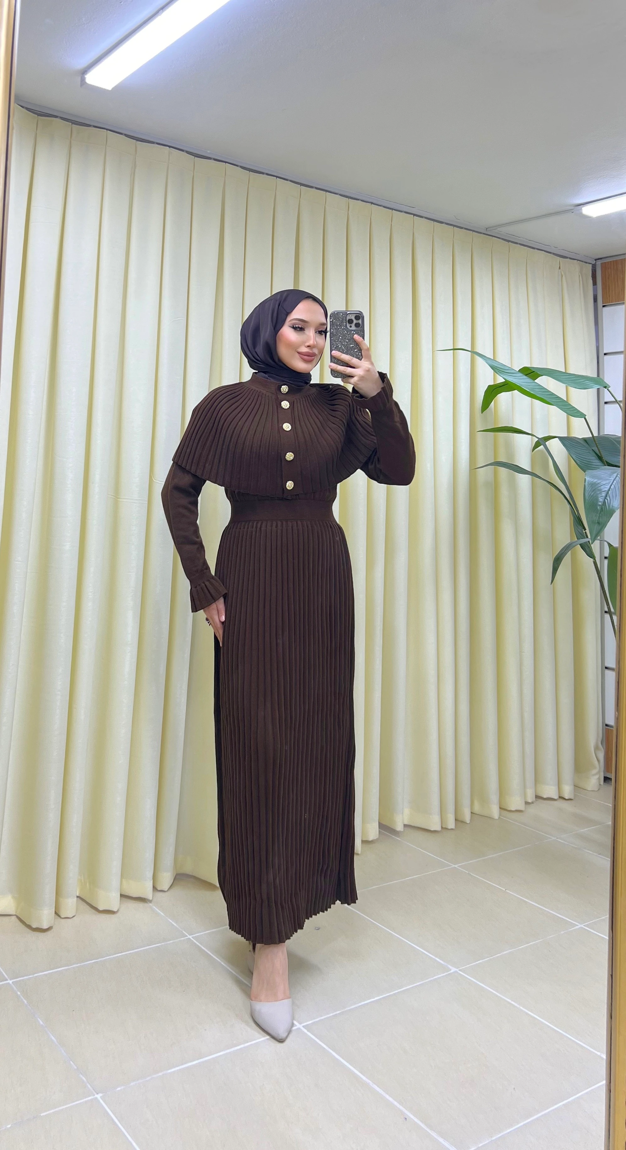 İkili Triko Tasarım Elbise