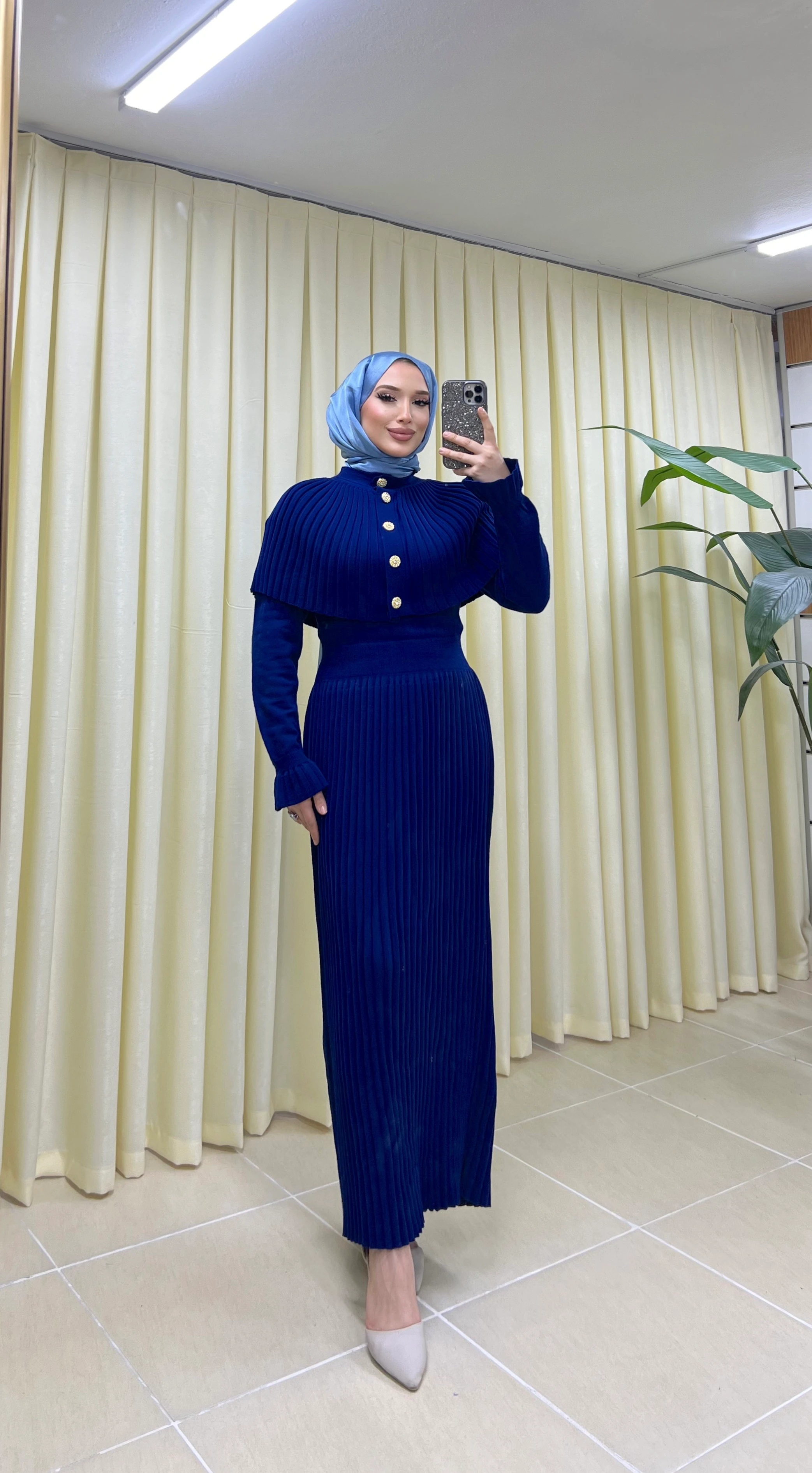 İkili Triko Tasarım Elbise