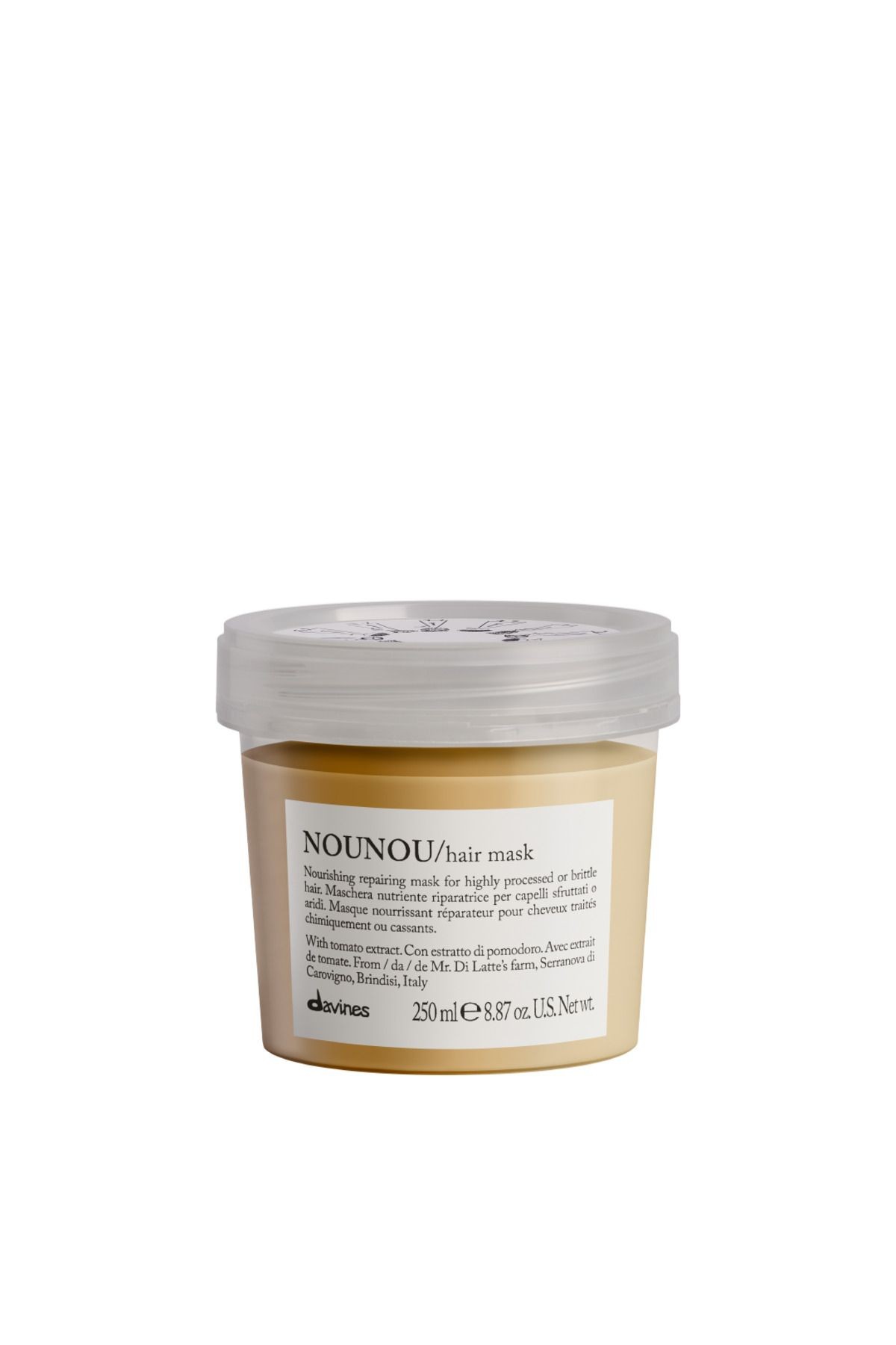 Davines Nounou Besleyici Ve Koruyucu Bakım Maskesi 250ml
