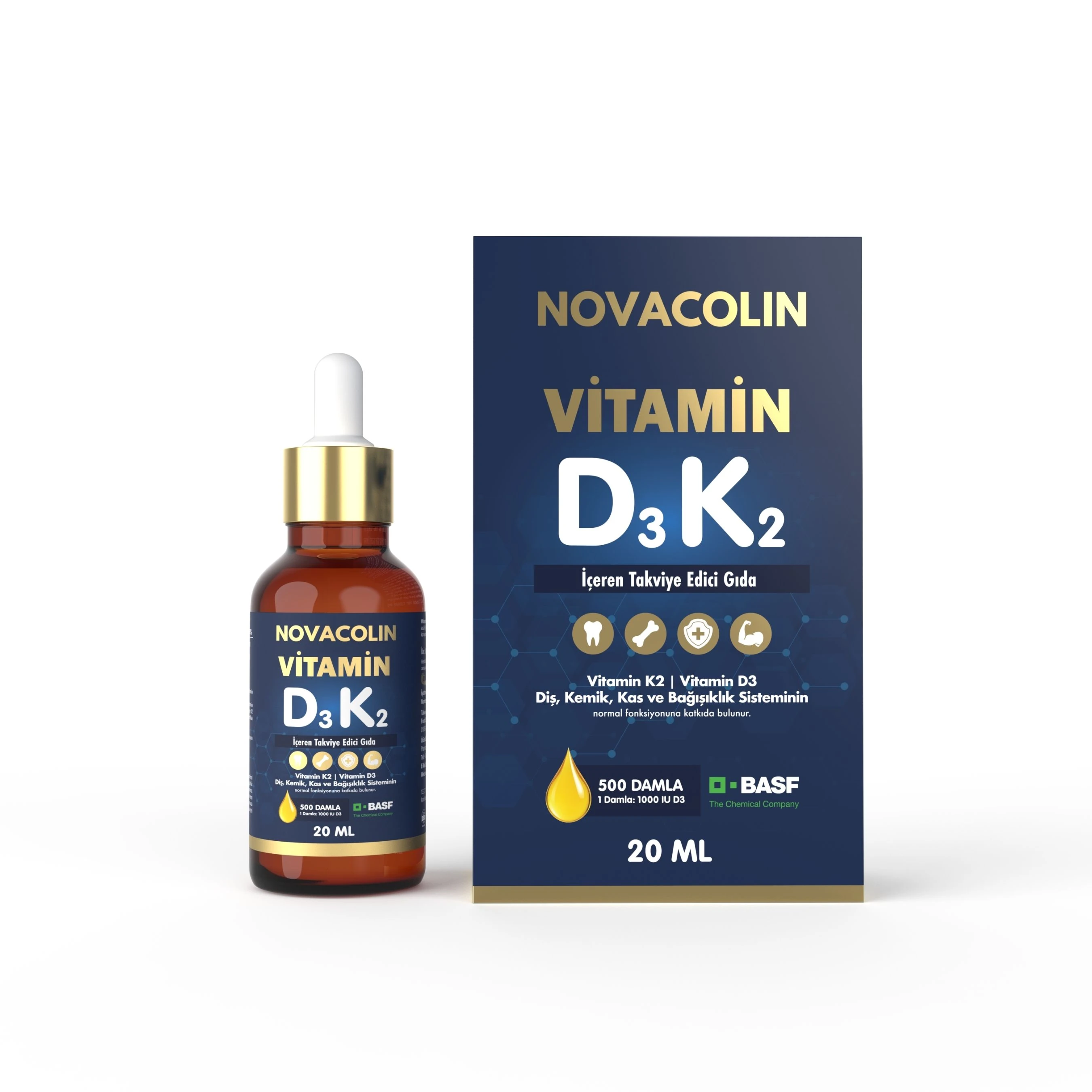 VİTAMİN D3K2 20 ML DAMLA
