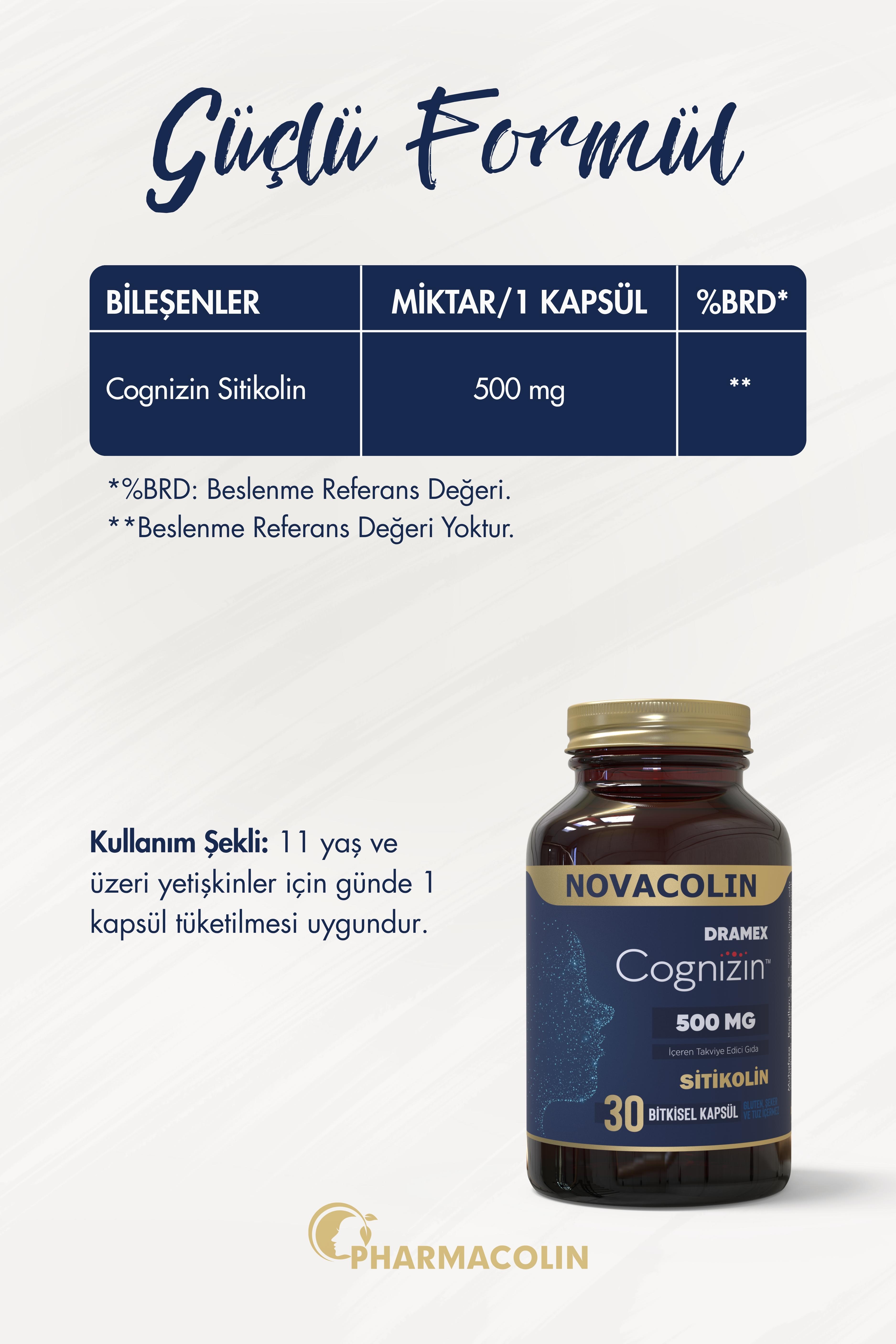 NOVACOLIN CITICALLY 30 CAPSULES