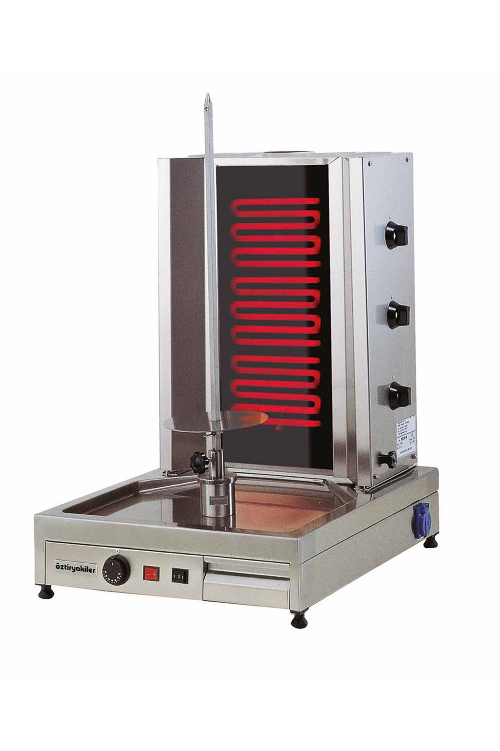 Döner Ocağı Elektrikli Alttan Motorlu 3Eu-W