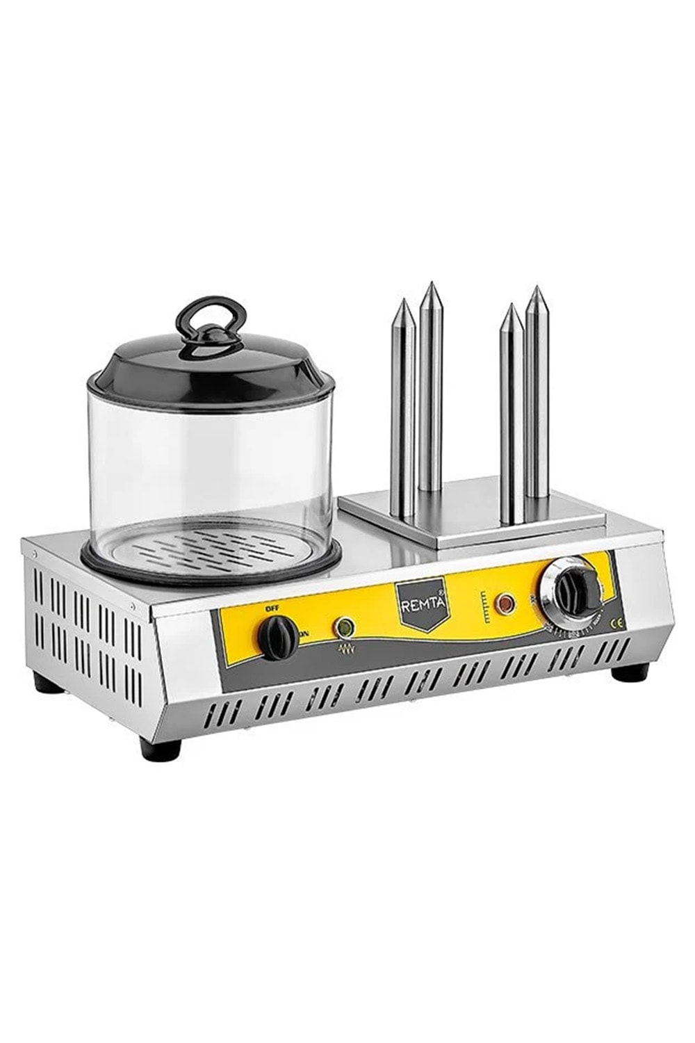 4 Kazıklı Hot Dog Makinesi