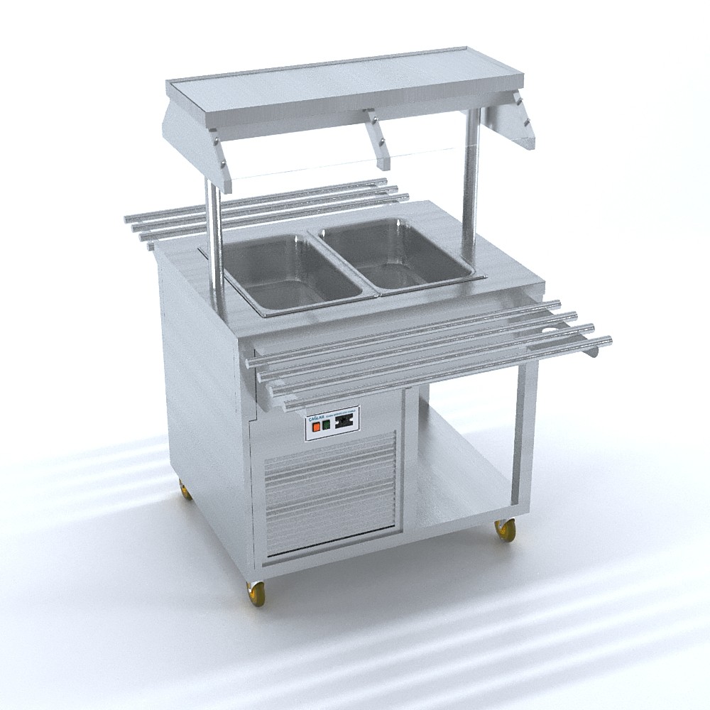 Salata Barı 90x70x85/135