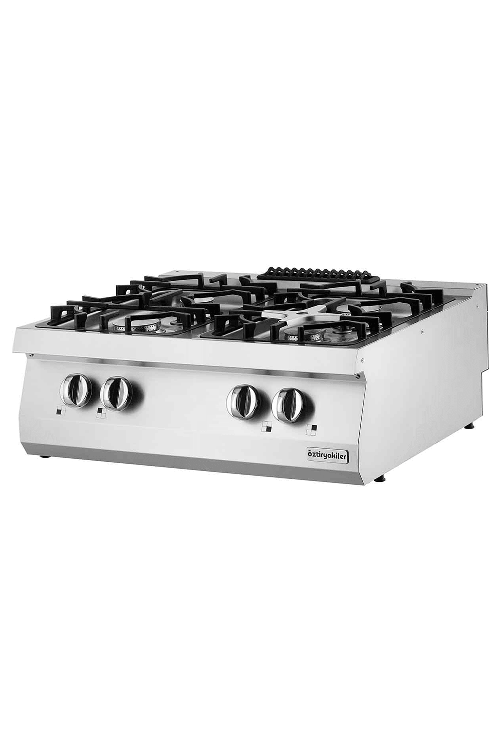 Ocak Set Üstü 700 Seri Gazlı Dörtlü 80x70x30 (L)-4X6 Kw
