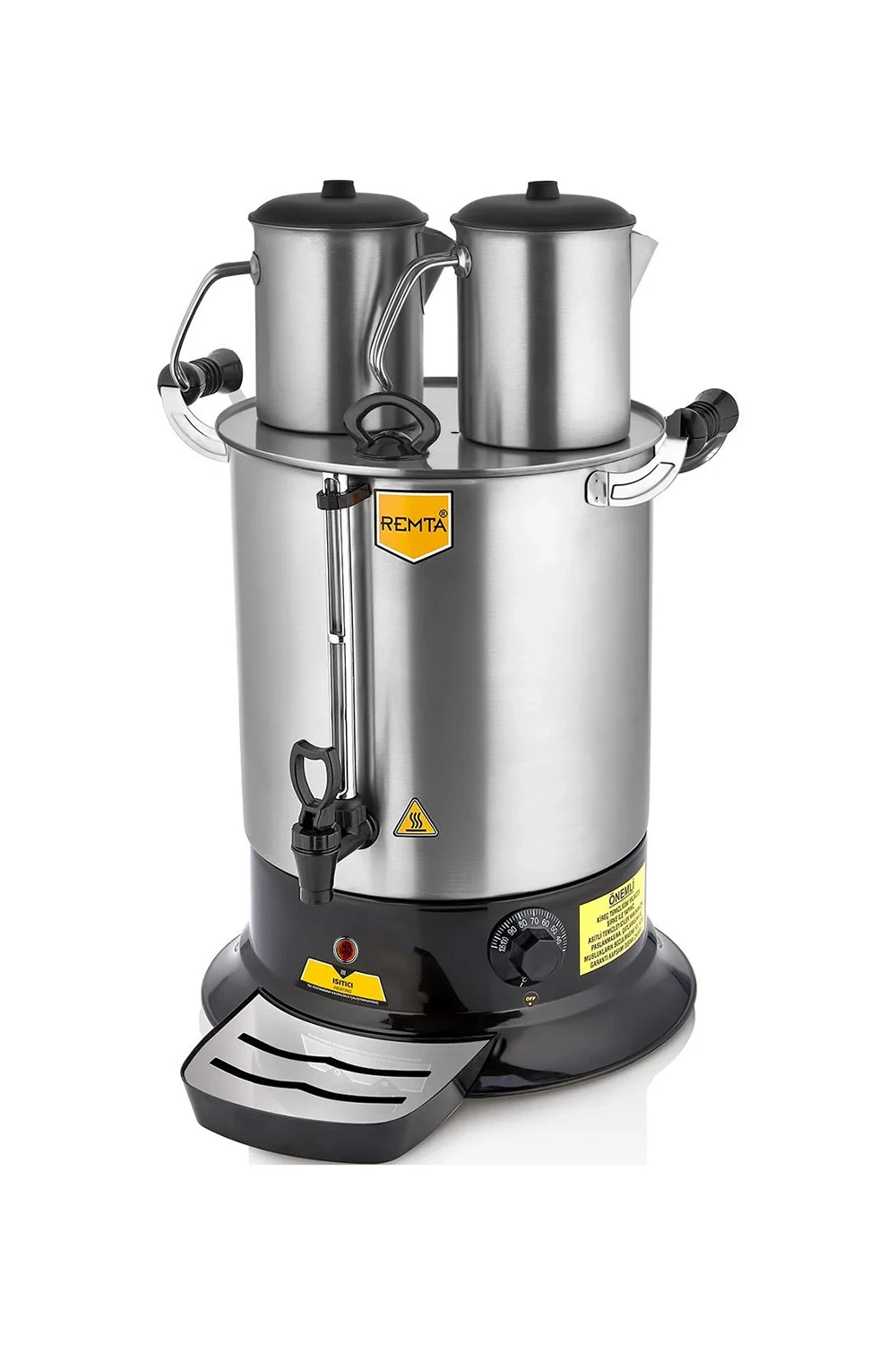 ÇAY MAKİNALARI - PLATİN MODEL ÇİFT DEMLİK