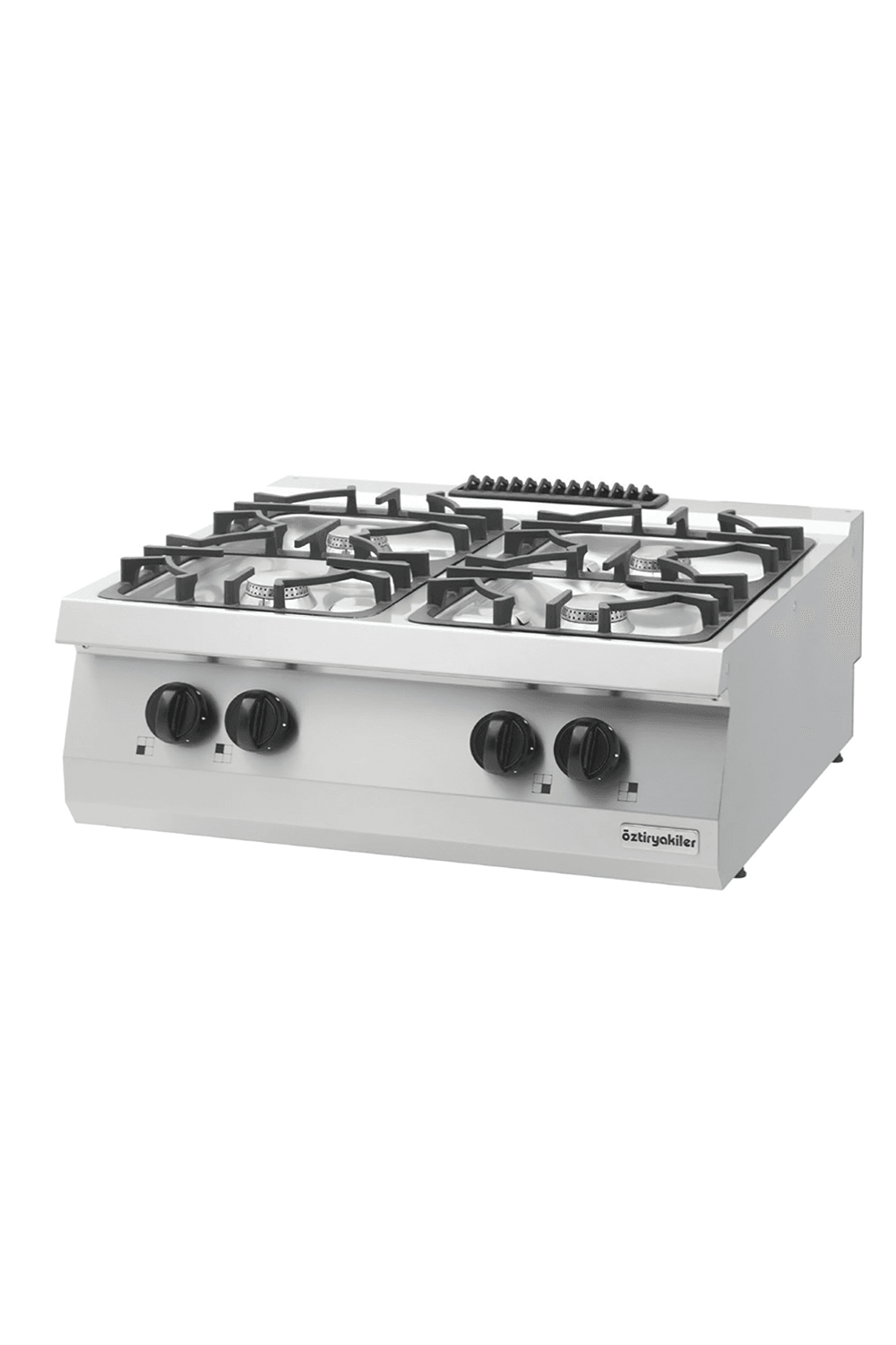 Ocak Set Üstü 700 Seri Gazlı Dörtlü Ocak 80x70x30 (Lp)-2X6Kw+2X7,5Kw
