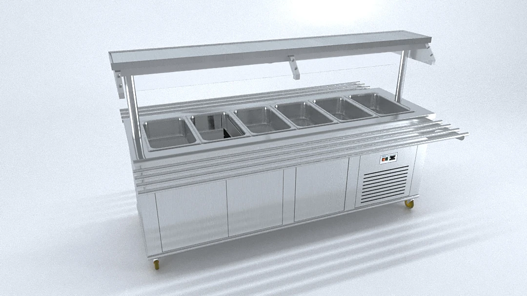 Salata Barı 210x70x85/135