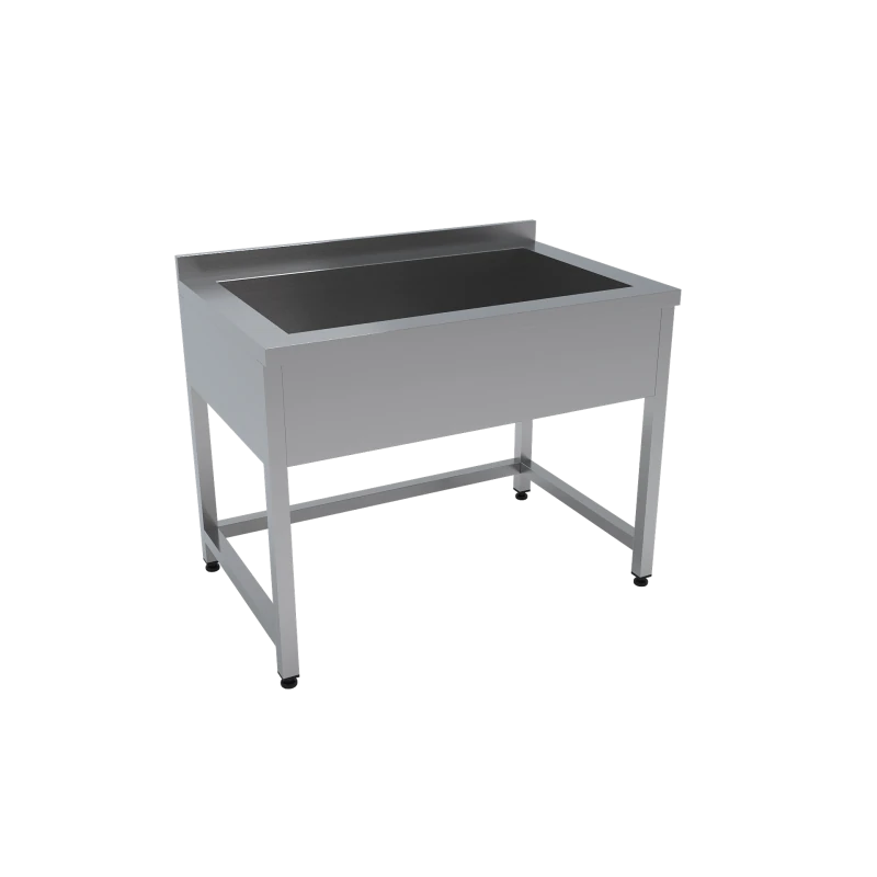 Süzme Tezgahı Etrafı Açık Tek Havuzlu 140x60x85 CM