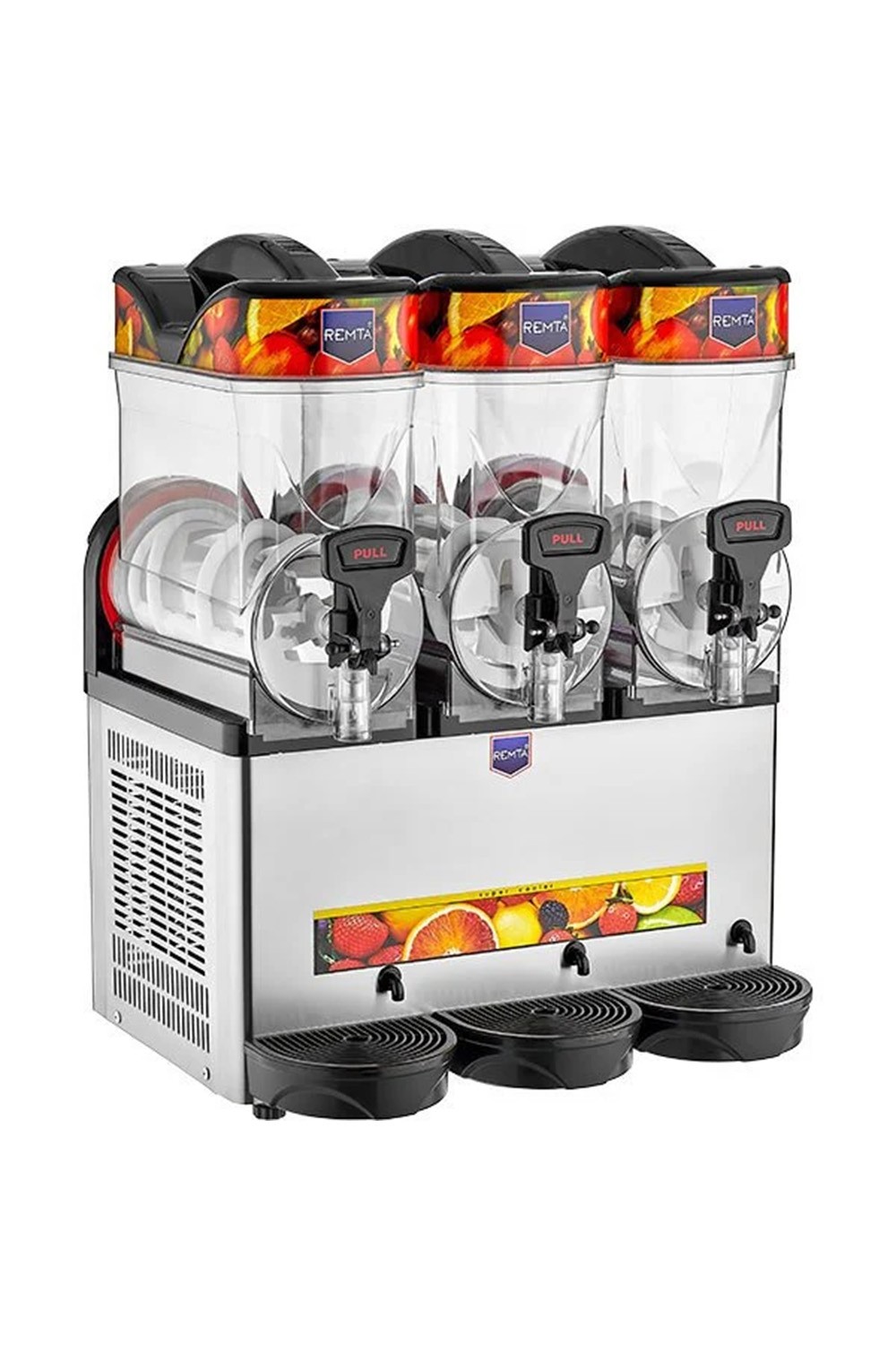 Üçlü Slush (Buzlaş) Makinesi 12+12+12 lt