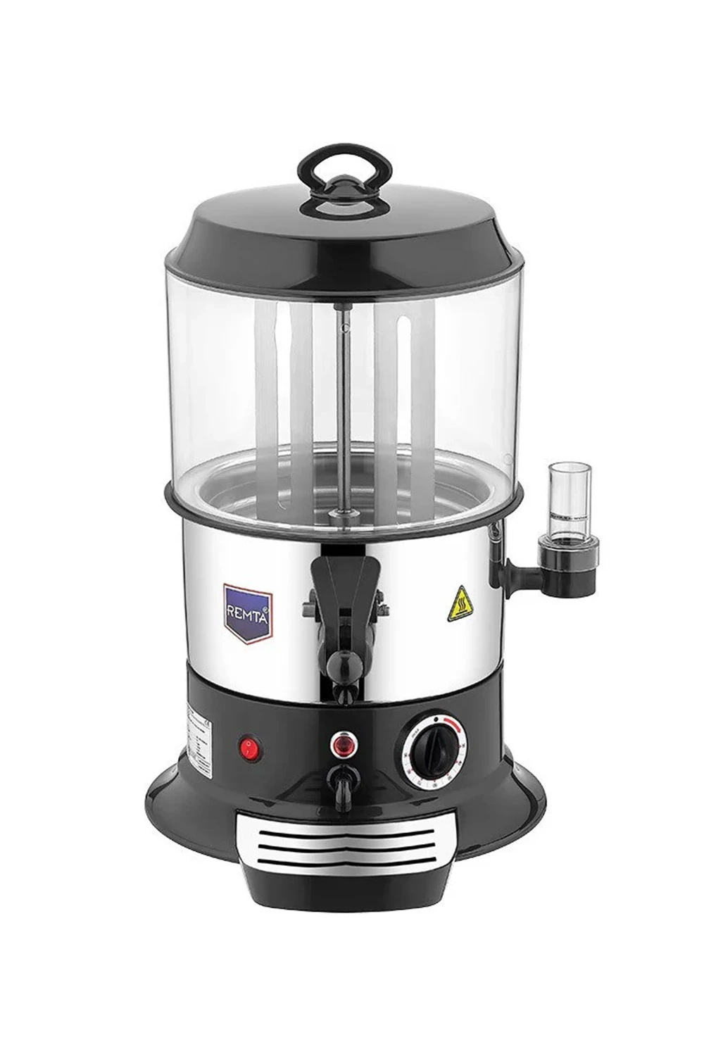 Siyah Model Sahlep ve Sıcak Çikolata Isıtıcı 5 lt