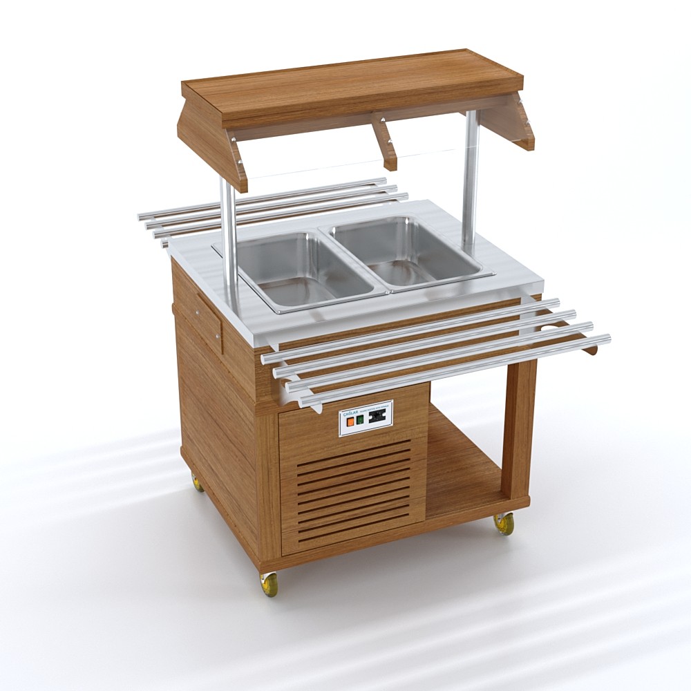 Salata Barı 90x70x85/135