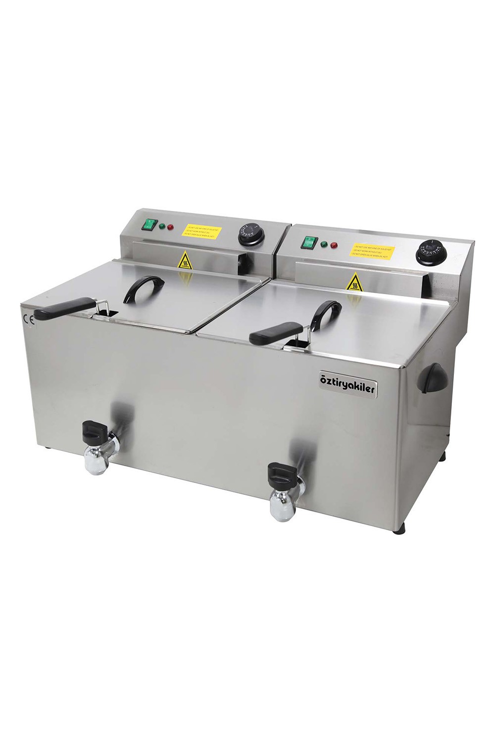 Fritöz Elektrikli 2×10 Litre Trıfaze
