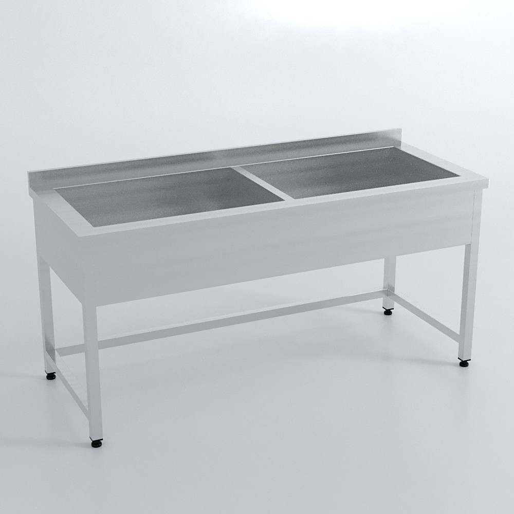 Havuzlu Süzme Tezgahı 240x70x85