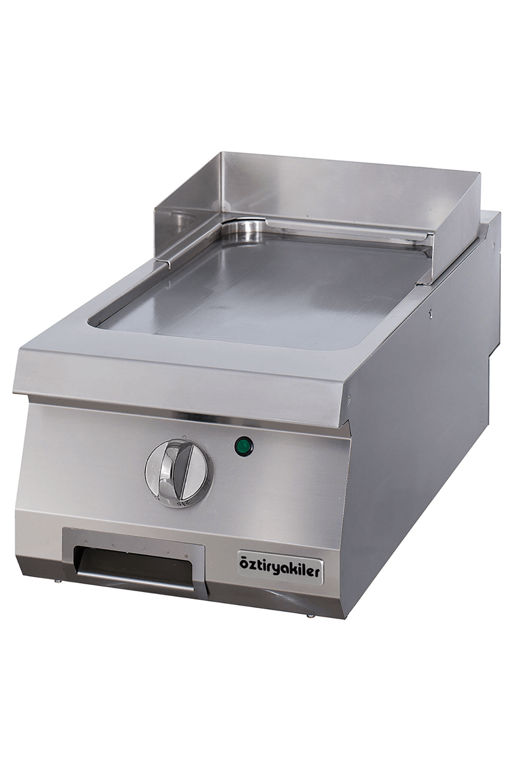 Grill Plate Set Üstü 700 Seri Gazlı Düz 40x70x30-Sert Krom Kaplı