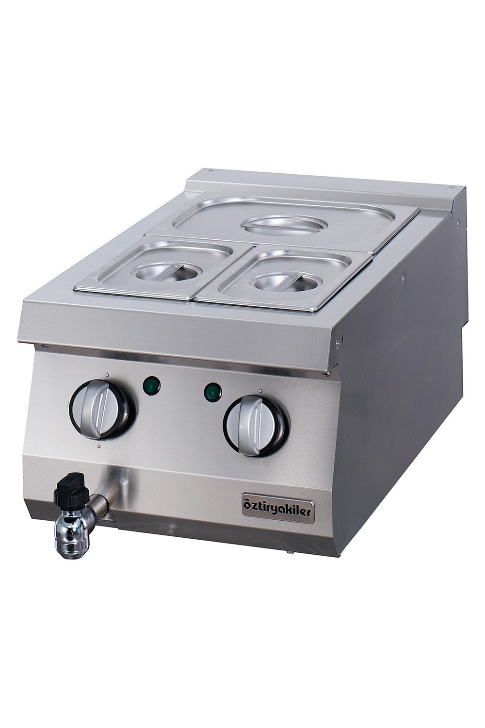Bain Marie Set Üstü 700 Seri Elektrikli 40x70x30-Gn Kaplar Hariç