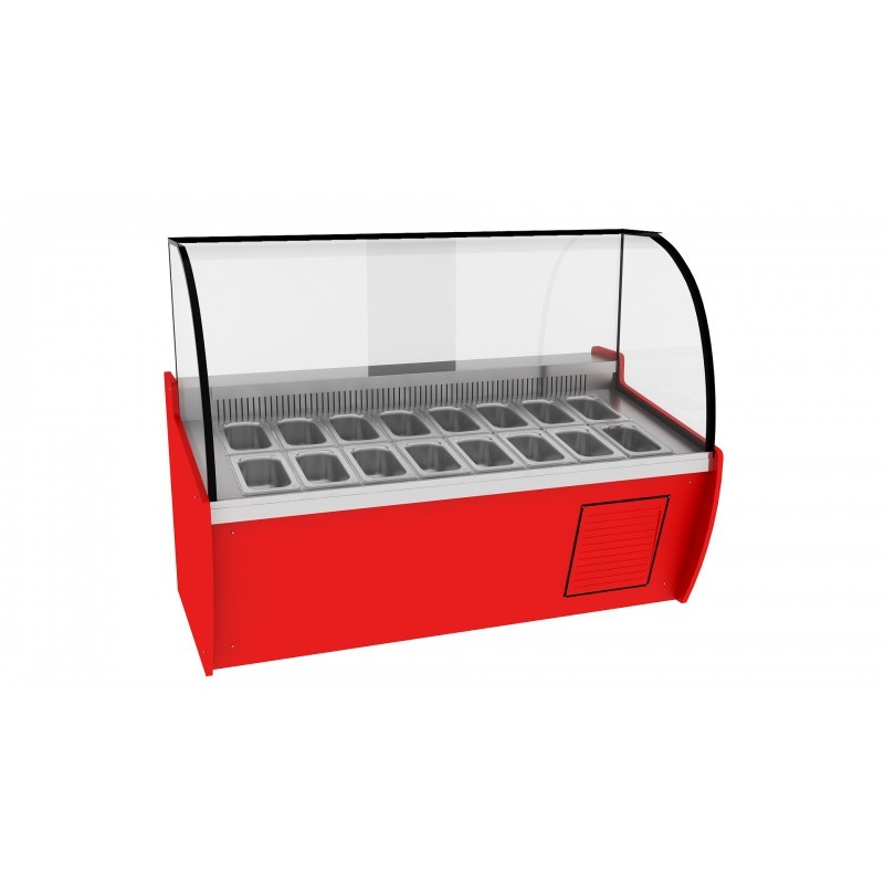 Kumpir Hazırlık Dolabı 120x100x145