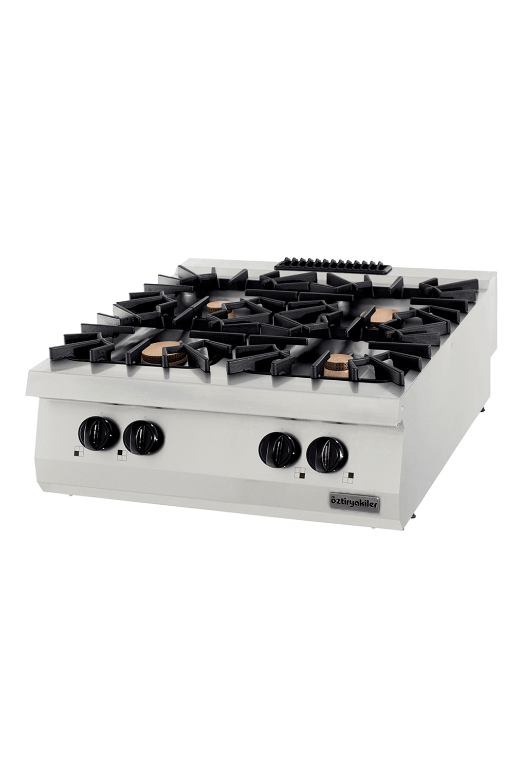 Ocak Set Üstü 900 Seri Gazlı Dörtlü 80x90x30 (2X6+2X10=32 Kw)