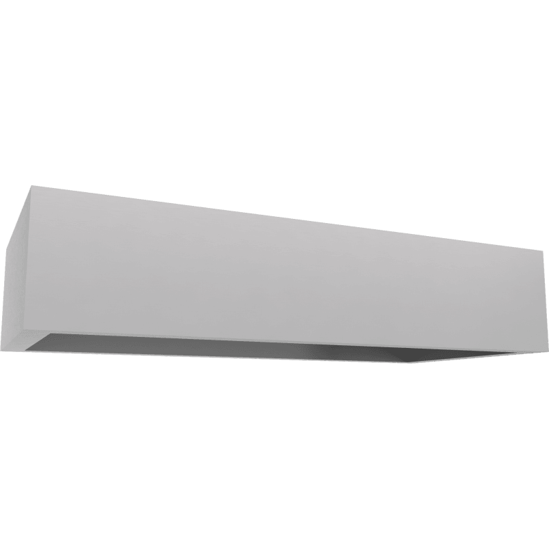 Orta Tip Filtresiz Davlumbaz 240x120x50 CM