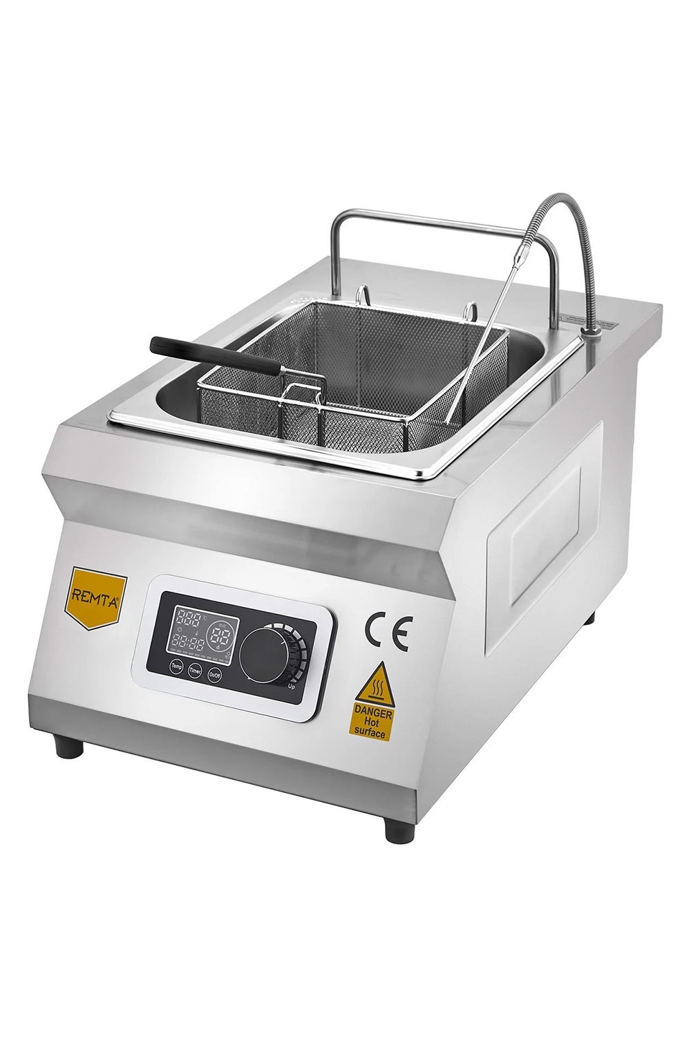 6 lt Elektrikli İndüksiyon Fritöz - WZ-TZ035