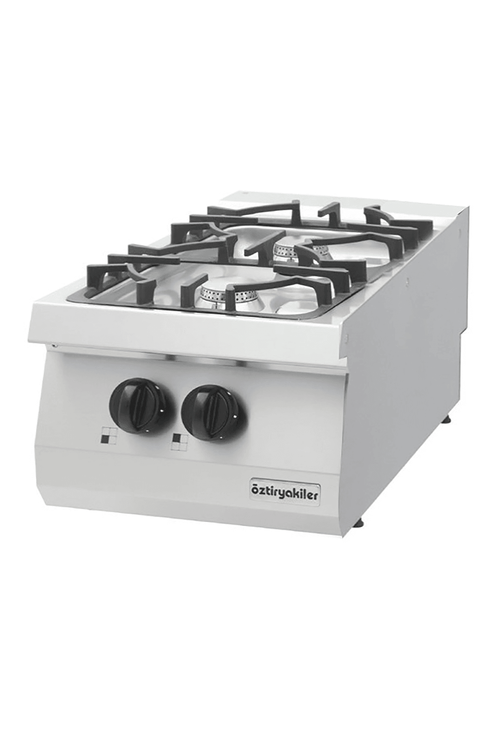 Ocak Set Üstü 700 Seri Gazlı İkili 40x70x30 (Ls) -2X7,5 Kw