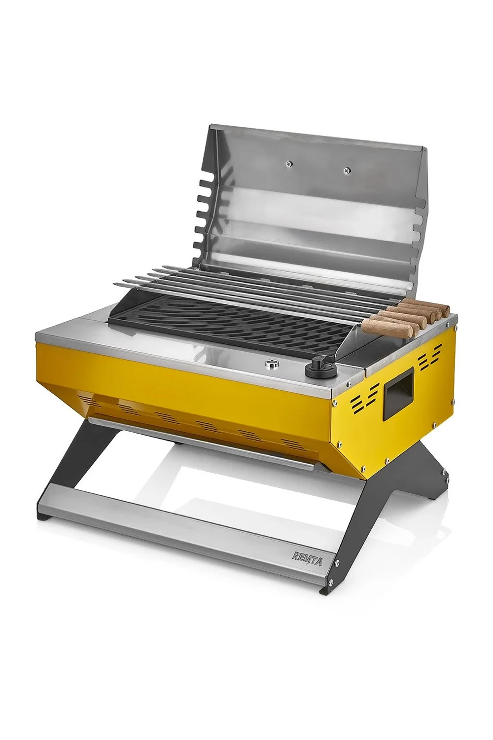 Elektrikli Profesyonel Döküm Barbekü (Marin kullanıma uygundur)