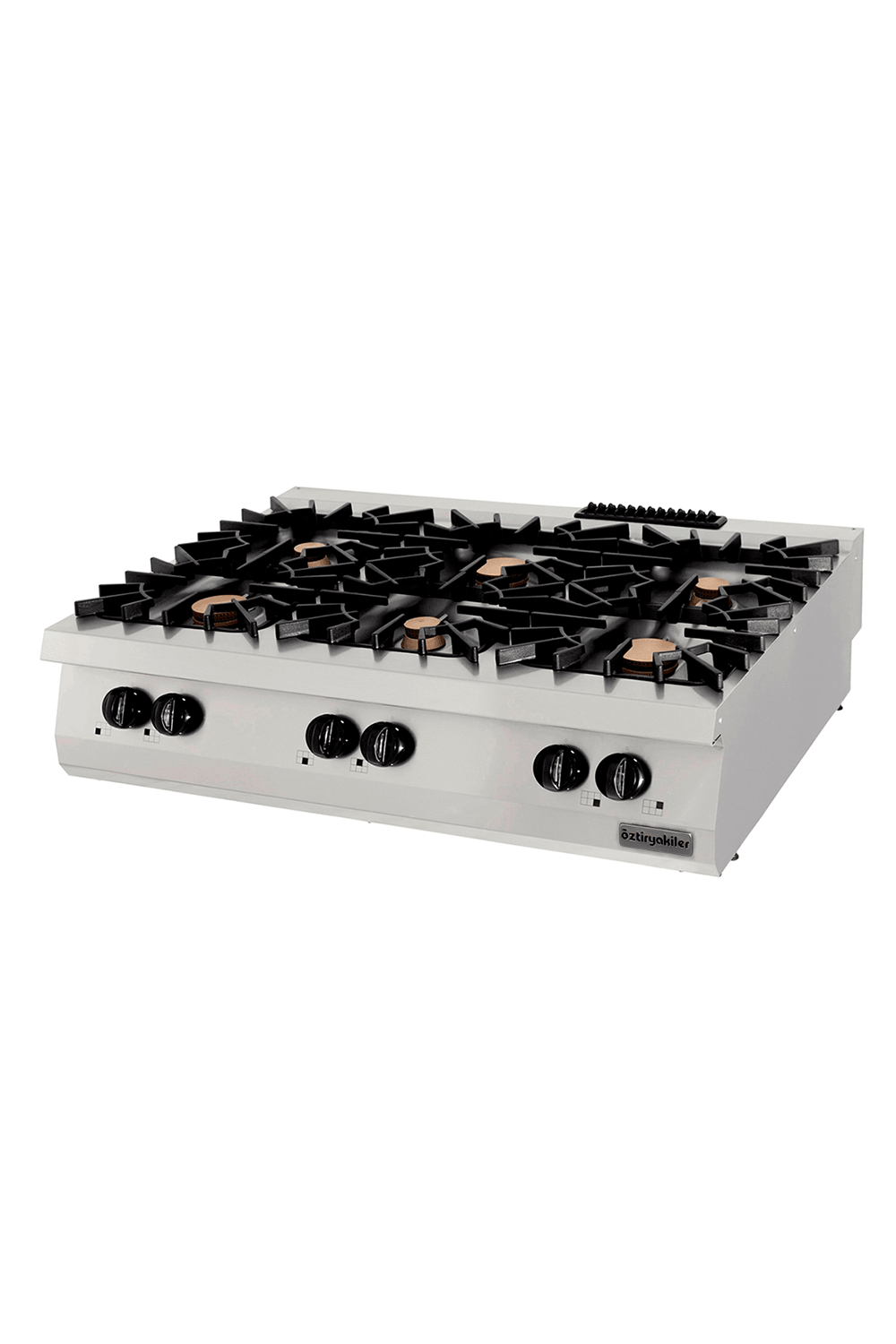Ocak Set Üstü 900 Seri Gazlı Altılı 120x90x30 (3X6+3X10=48 Kw)