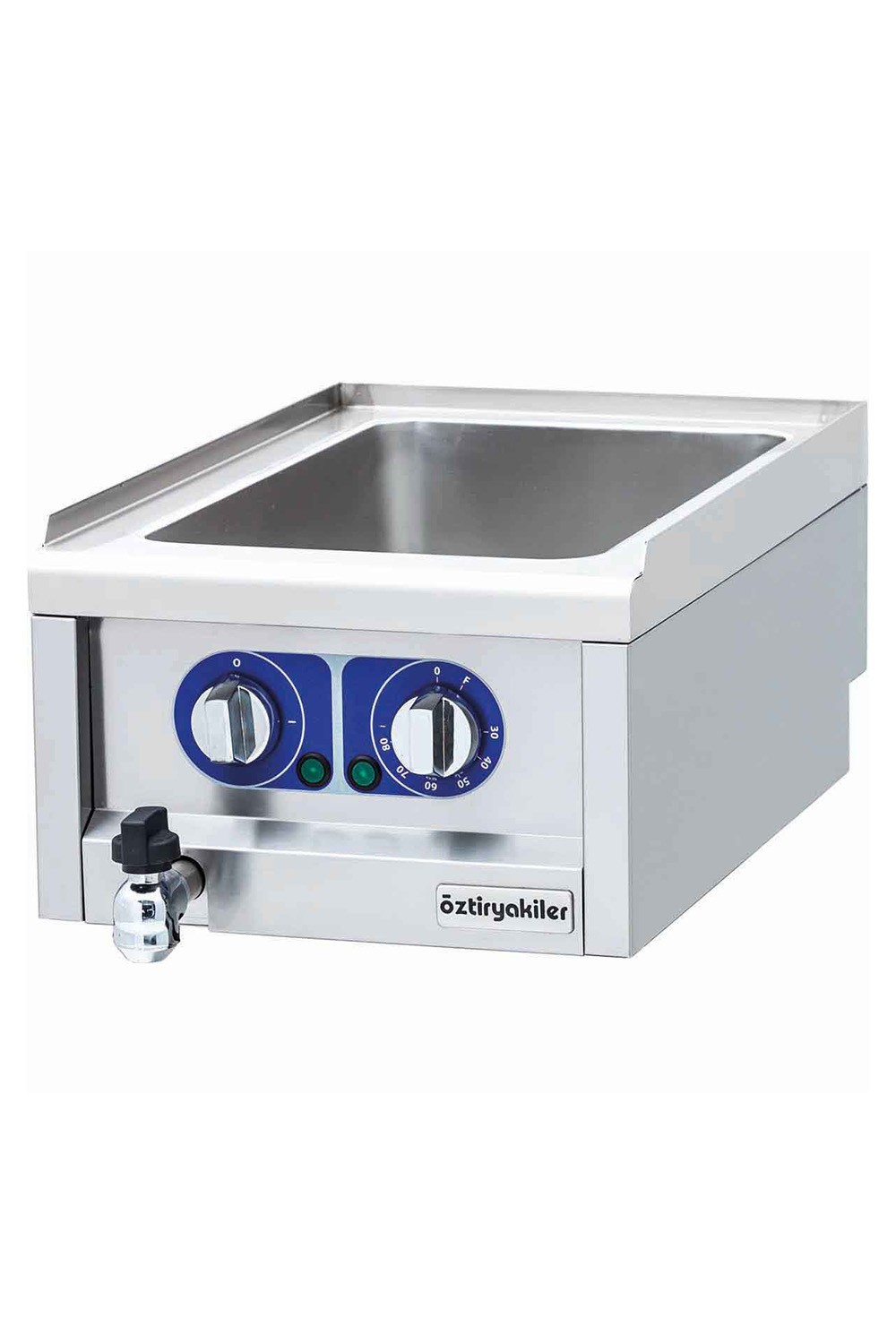 Bain Marie Set Üstü 600 Seri Elektrikli 40x60x26-Gn Kaplar Hariç