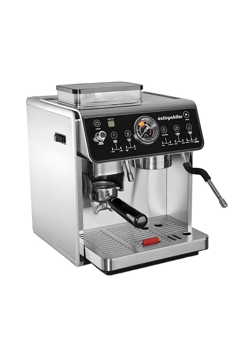 Öztiryakiler Mini Barista Ev tipi Öğütücülü Espresso Kahve Makinesi Pid Çift Kazan