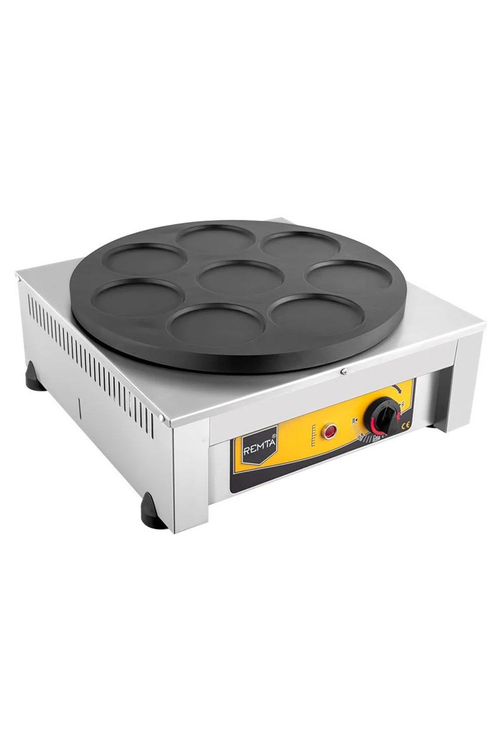 Krep Pişirici Elektrikli 40 cm Çap Yuvarlak