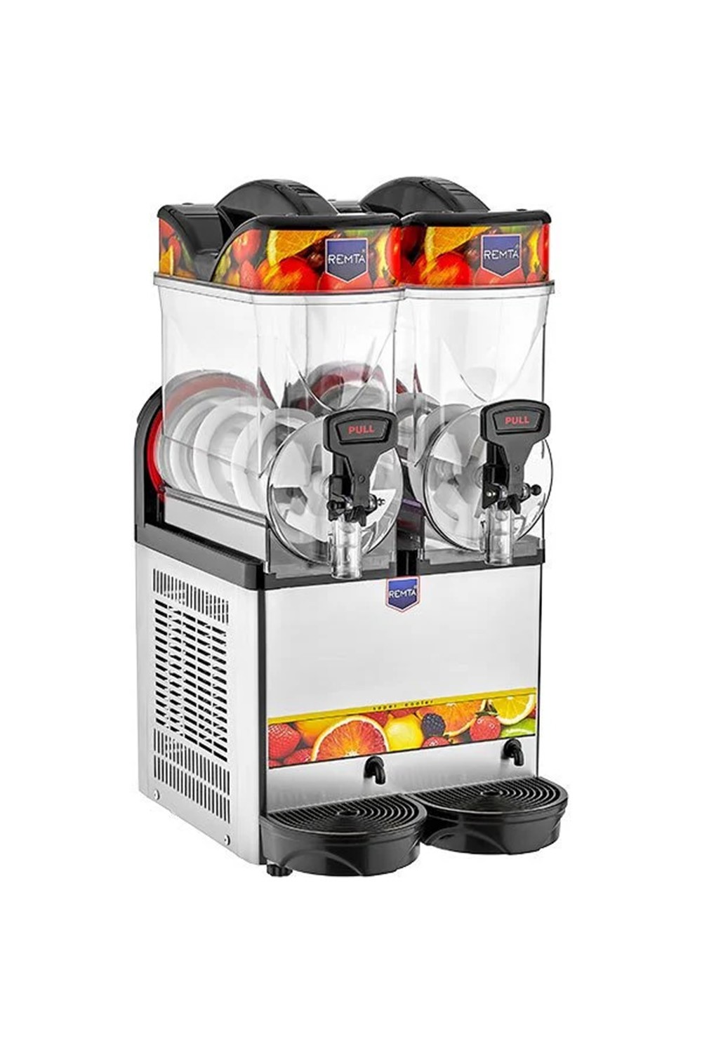 İkili Slush (Buzlaş) Makinesi 12+12 lt