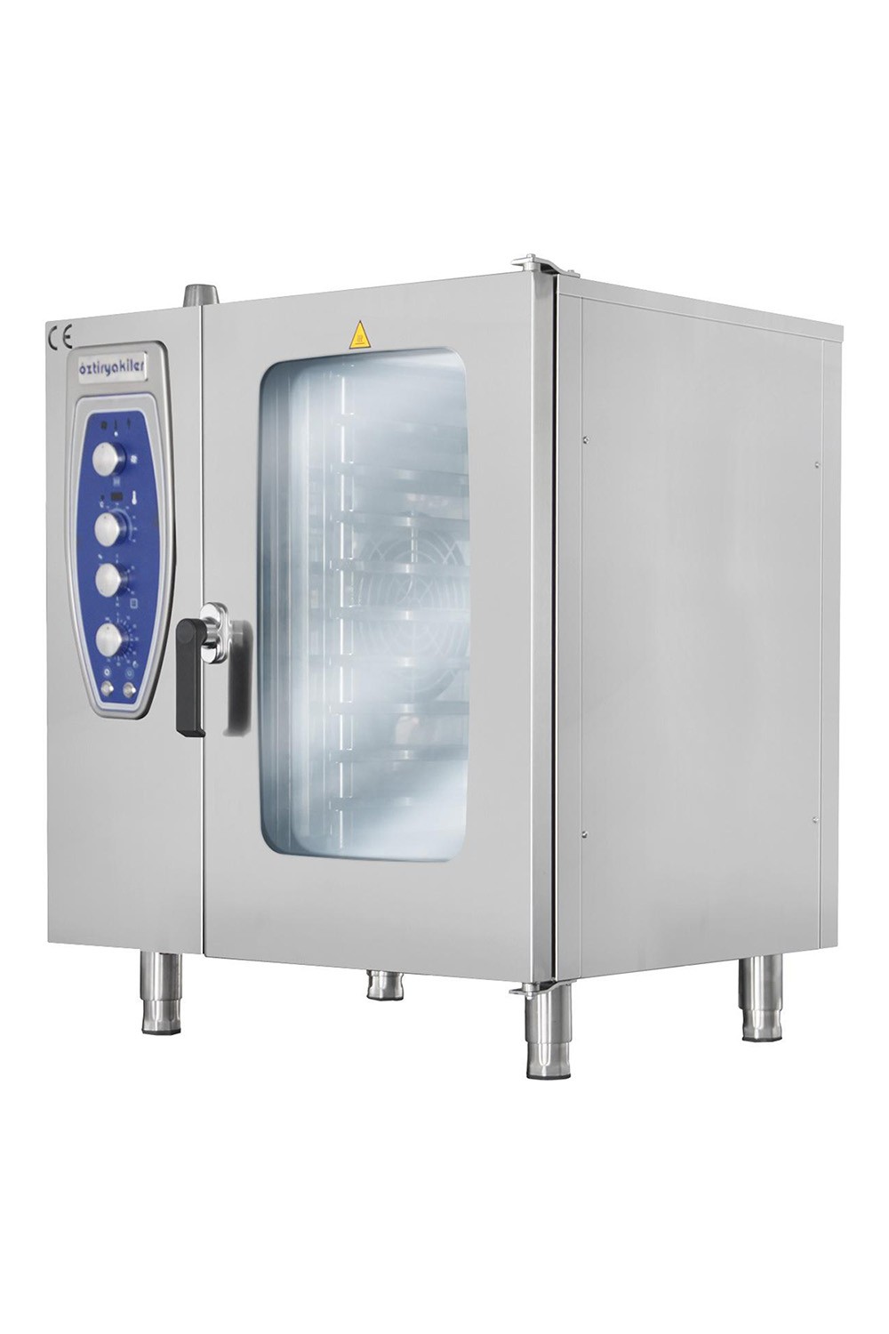 Konveksiyonlu Fırın Elektrikli 6xGN 1/1 Kızaklı