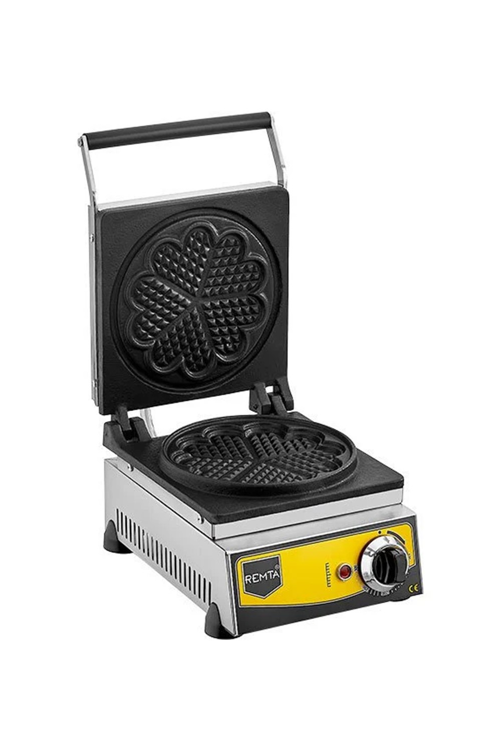Çiçek Model Waffle Makinesi Elektrikli 21 cm Çap