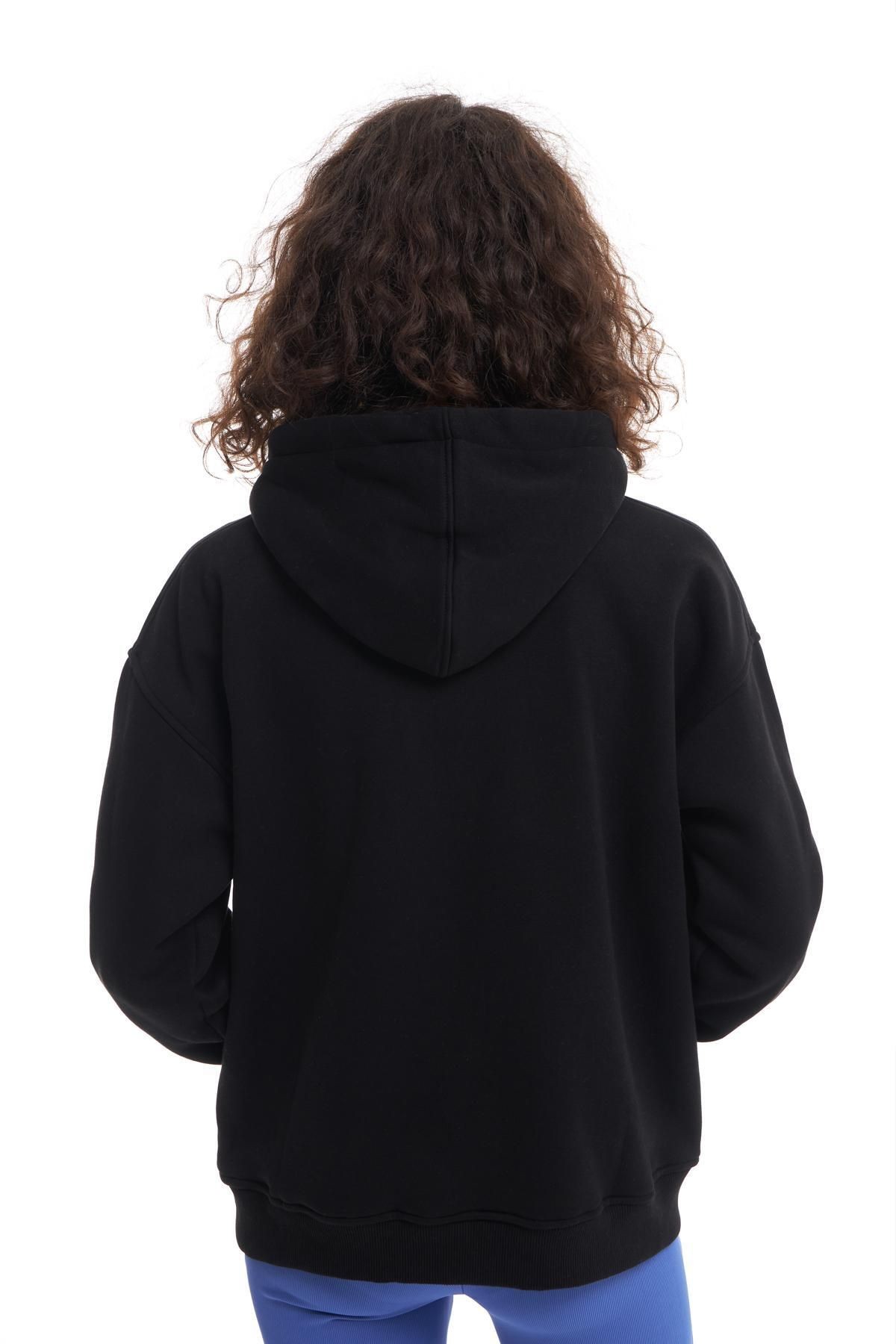 Oversize Kapüşonlu Sweatshirt