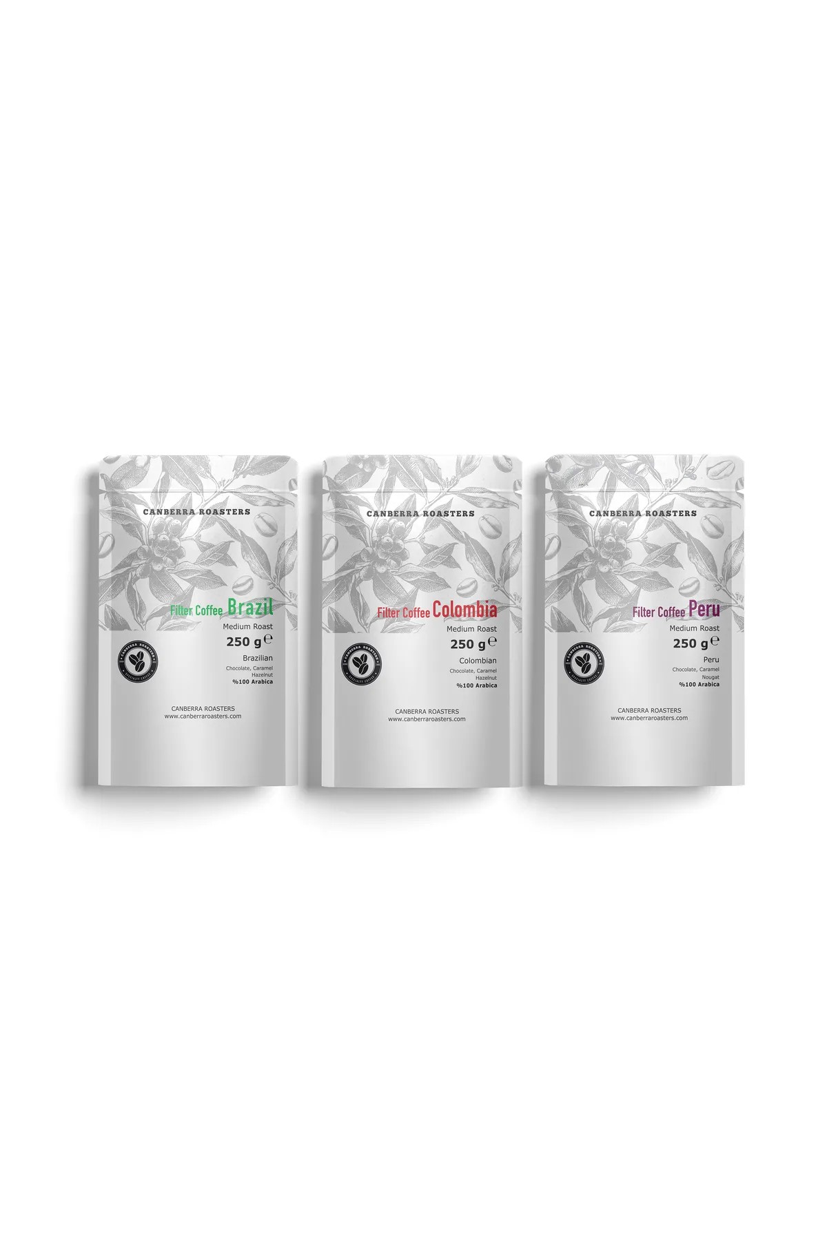 3'lü Paket Medium Roast Paket Filtre Kahve x3 250gr 