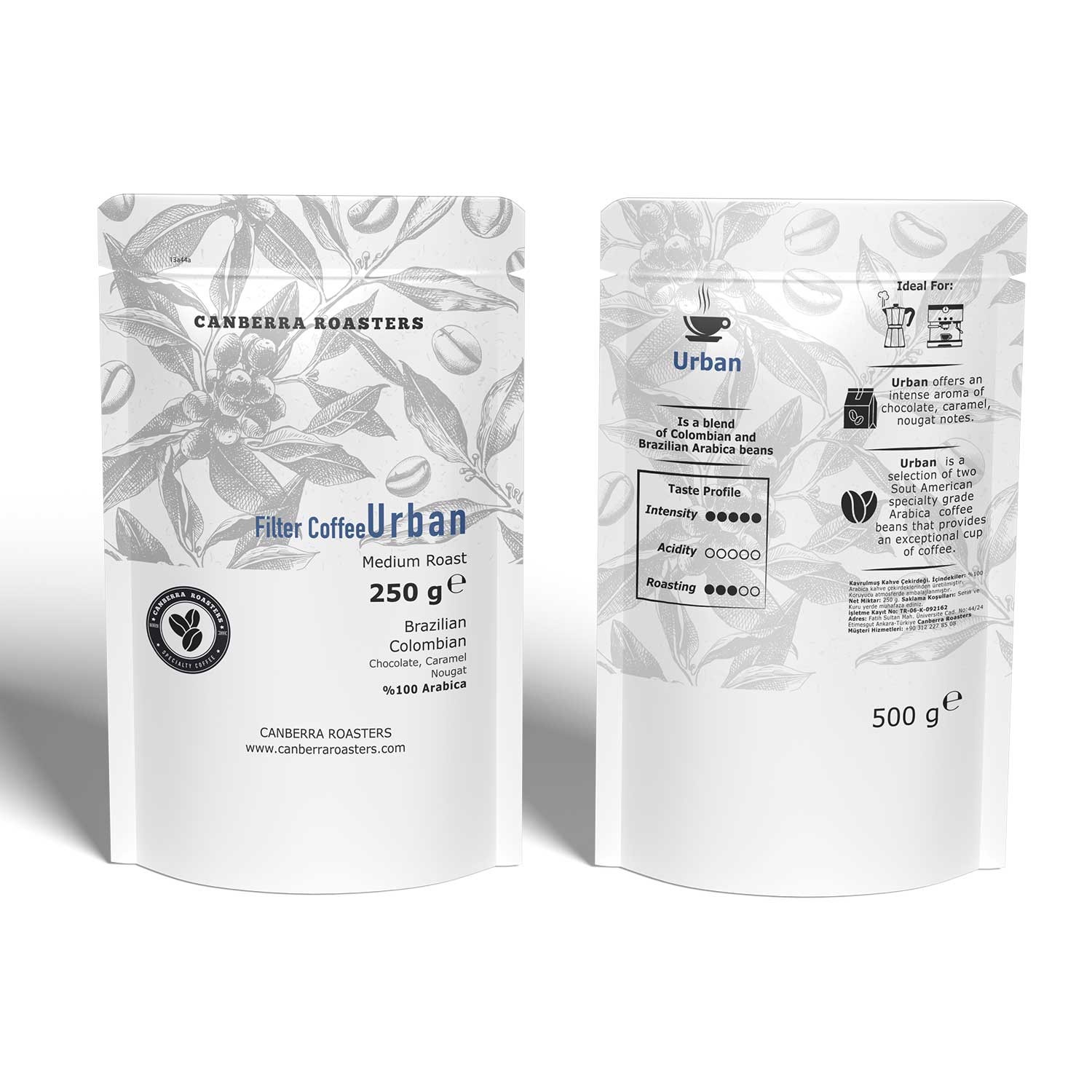 Canberra Urban Medium Roast – Filtre Kahve