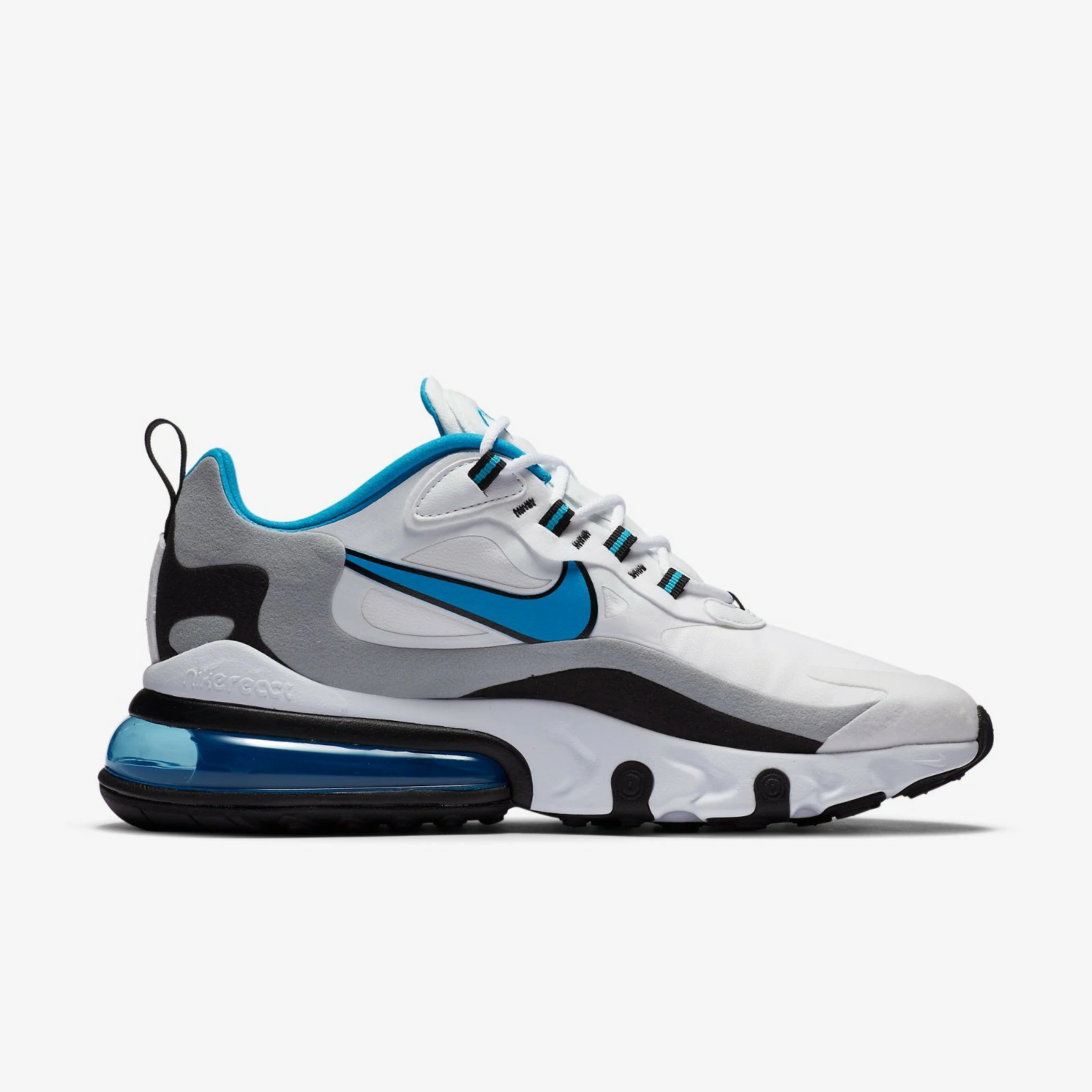 Nike Air Max 270 React - White and Blue