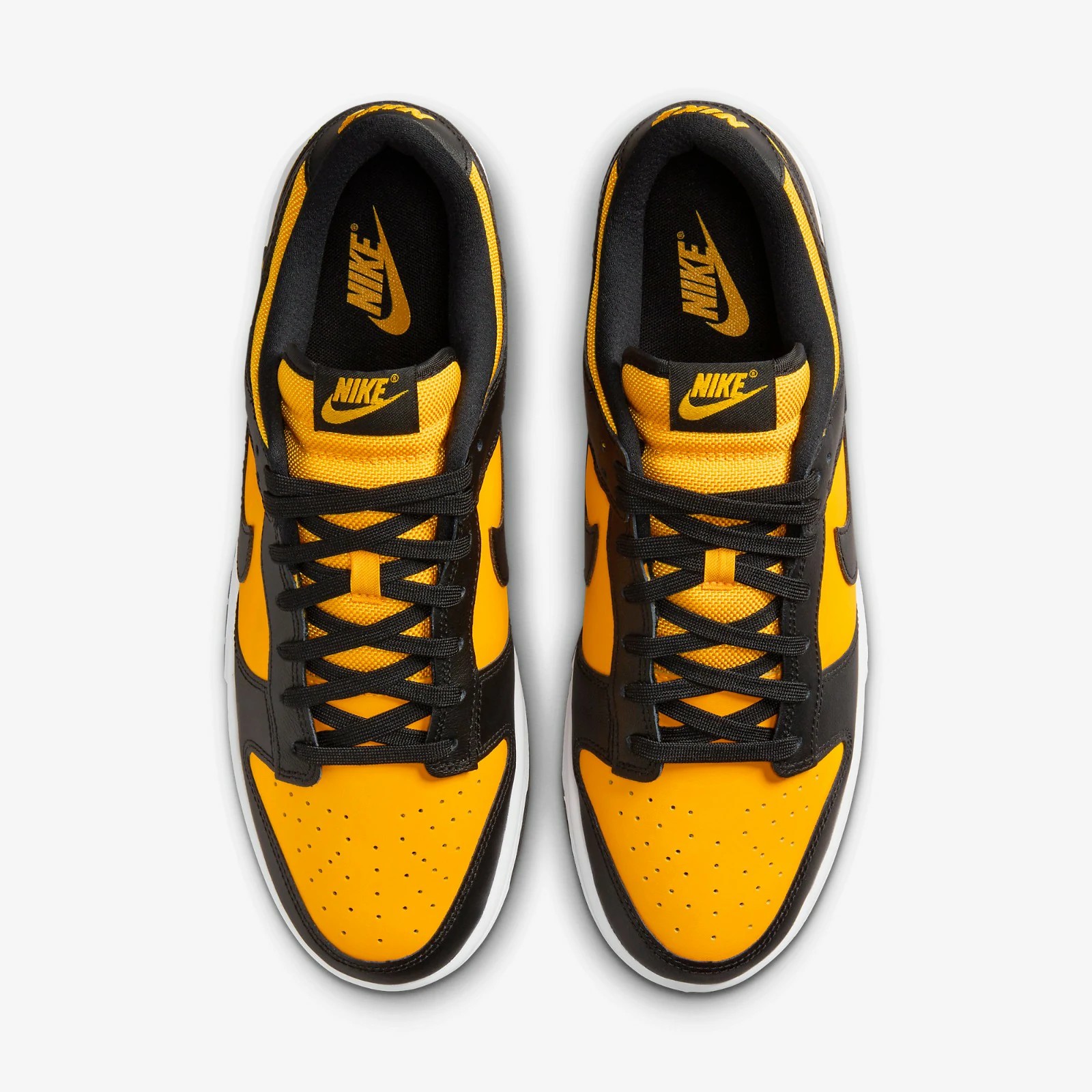 Nike Dunk Low BlackUniversity GoldWhite
