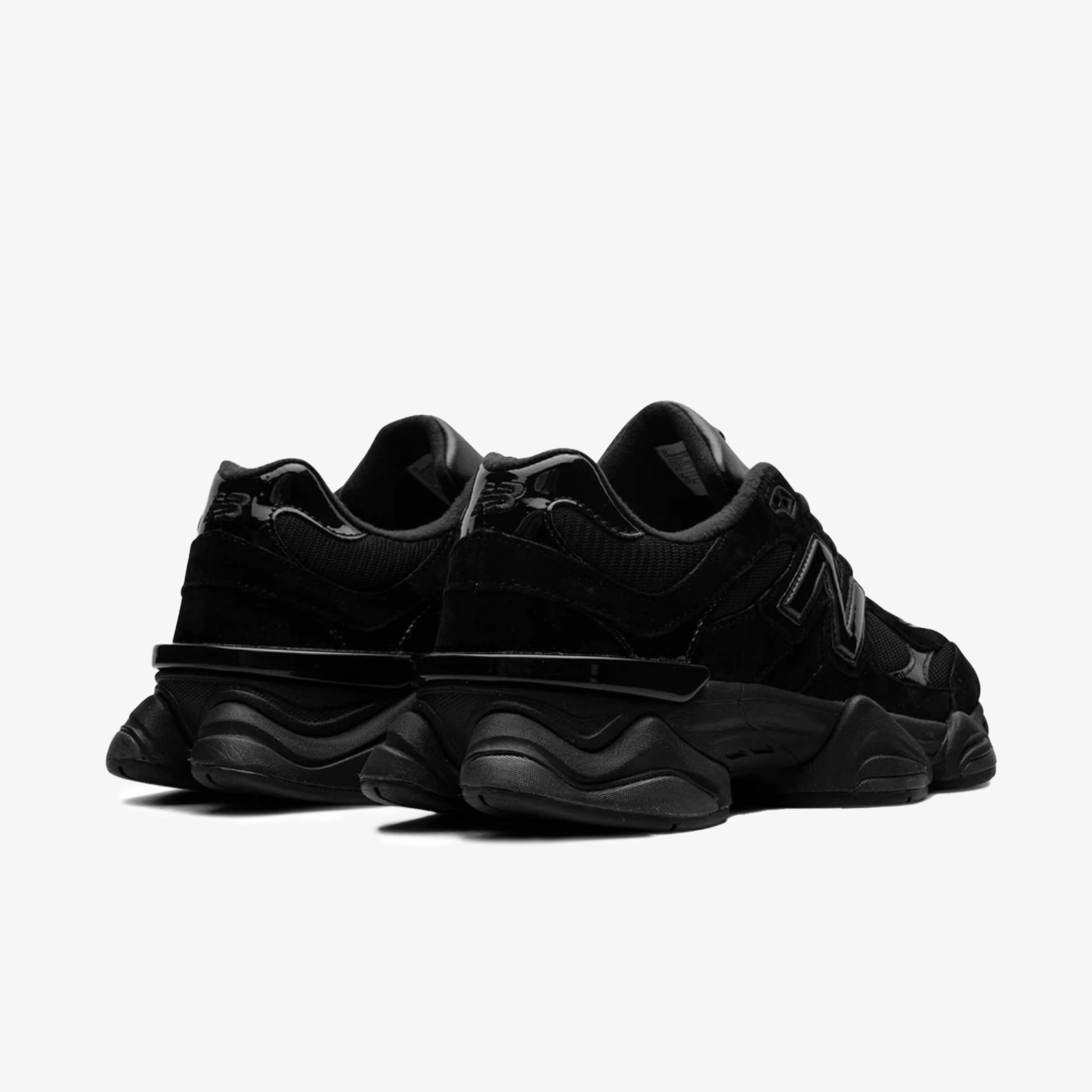 New Balance 9060 Triple Black Patent