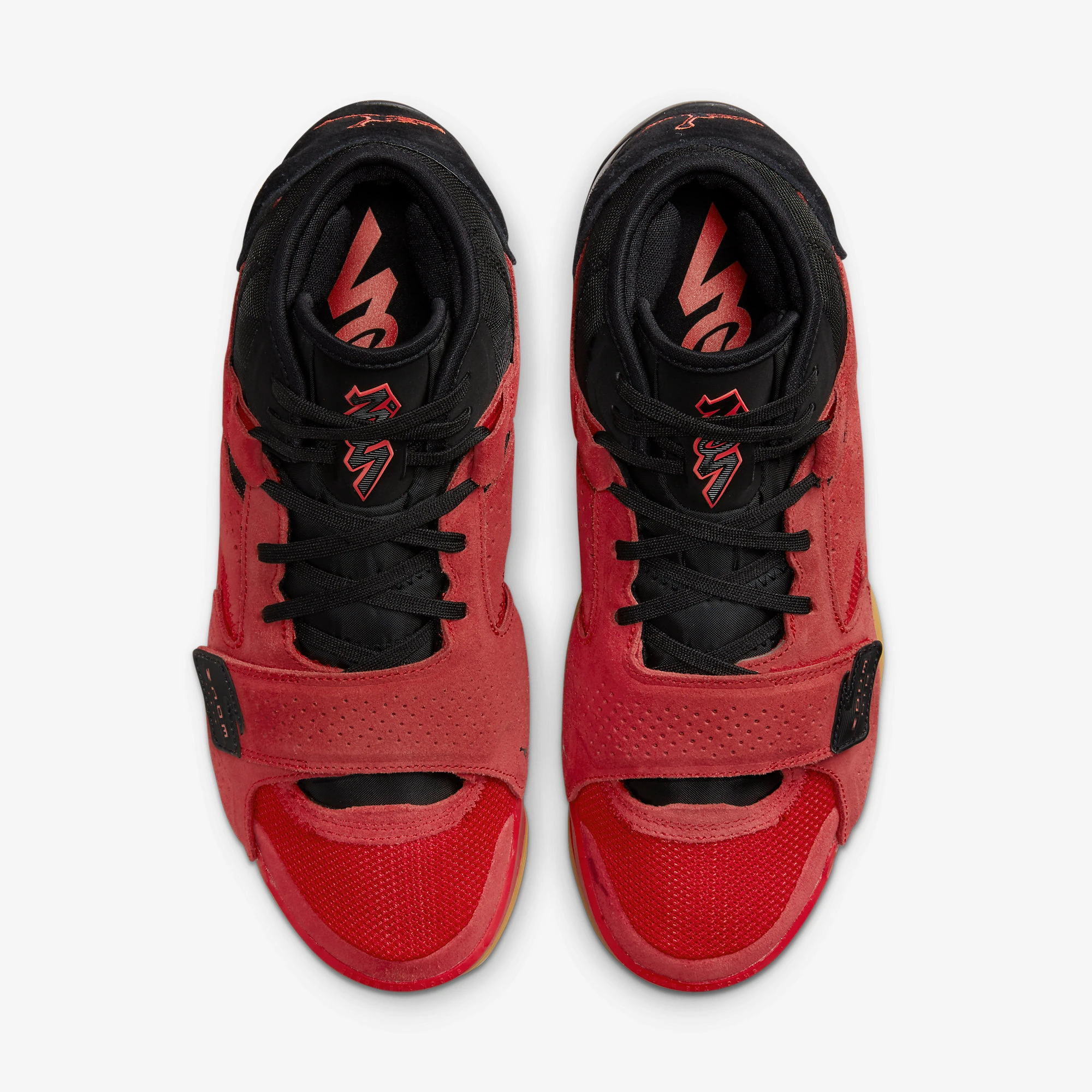 Jordan Zion 2 Red Suede Gum