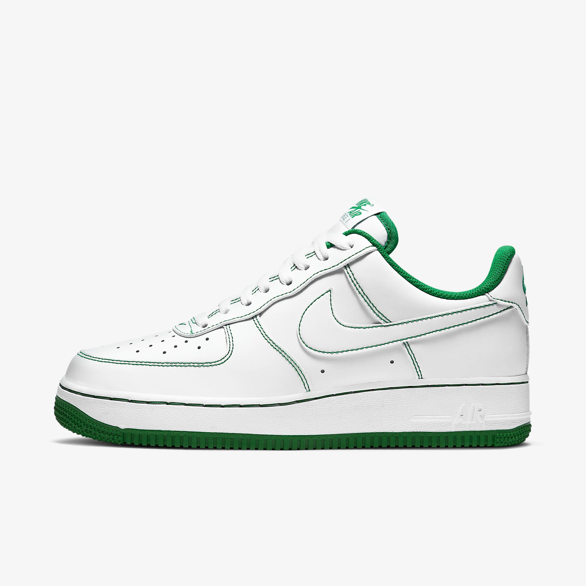 Nike Air Force 1 '07 'Contrast Stitch - White Pine Green'