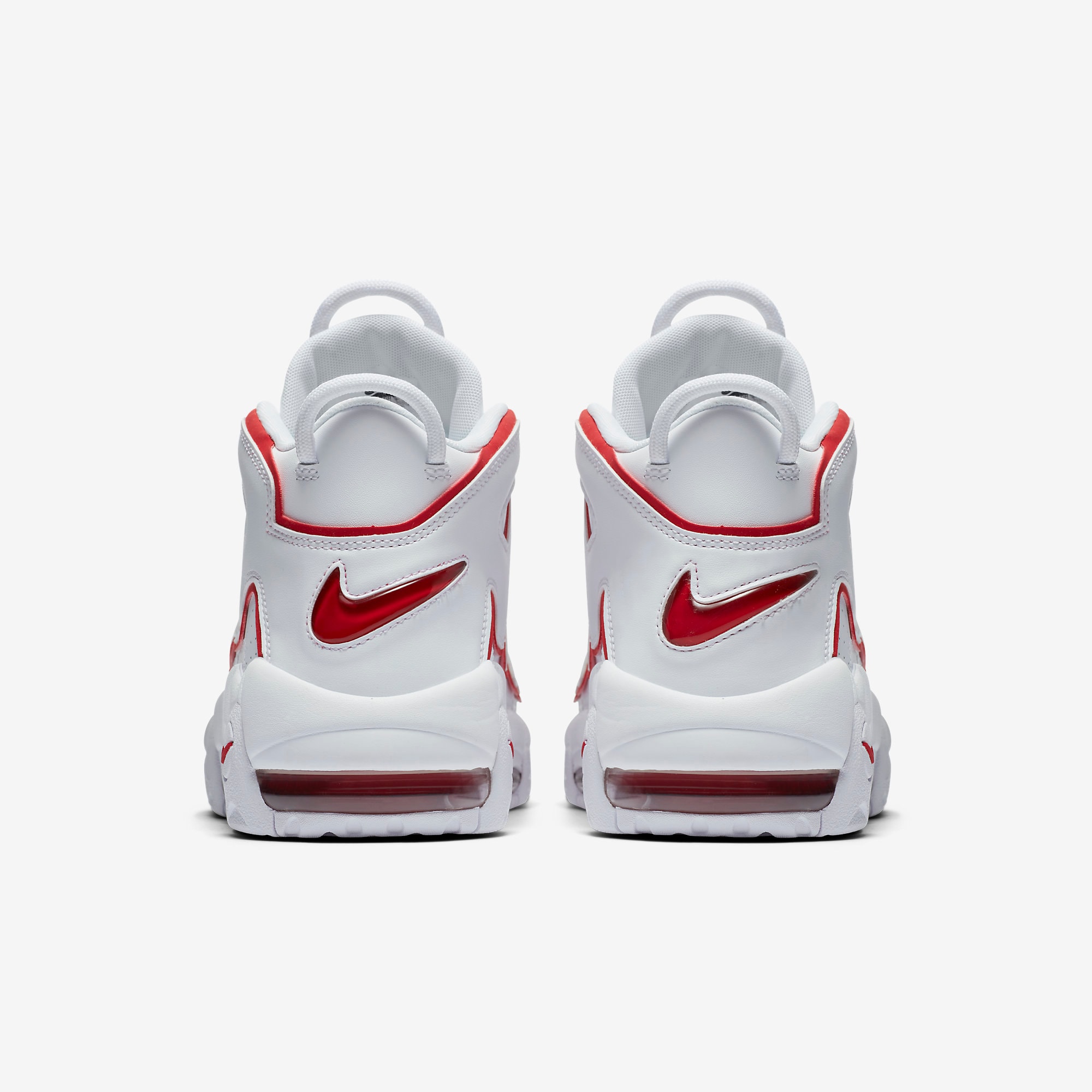 Nike Air More Uptempo White Varsity Red