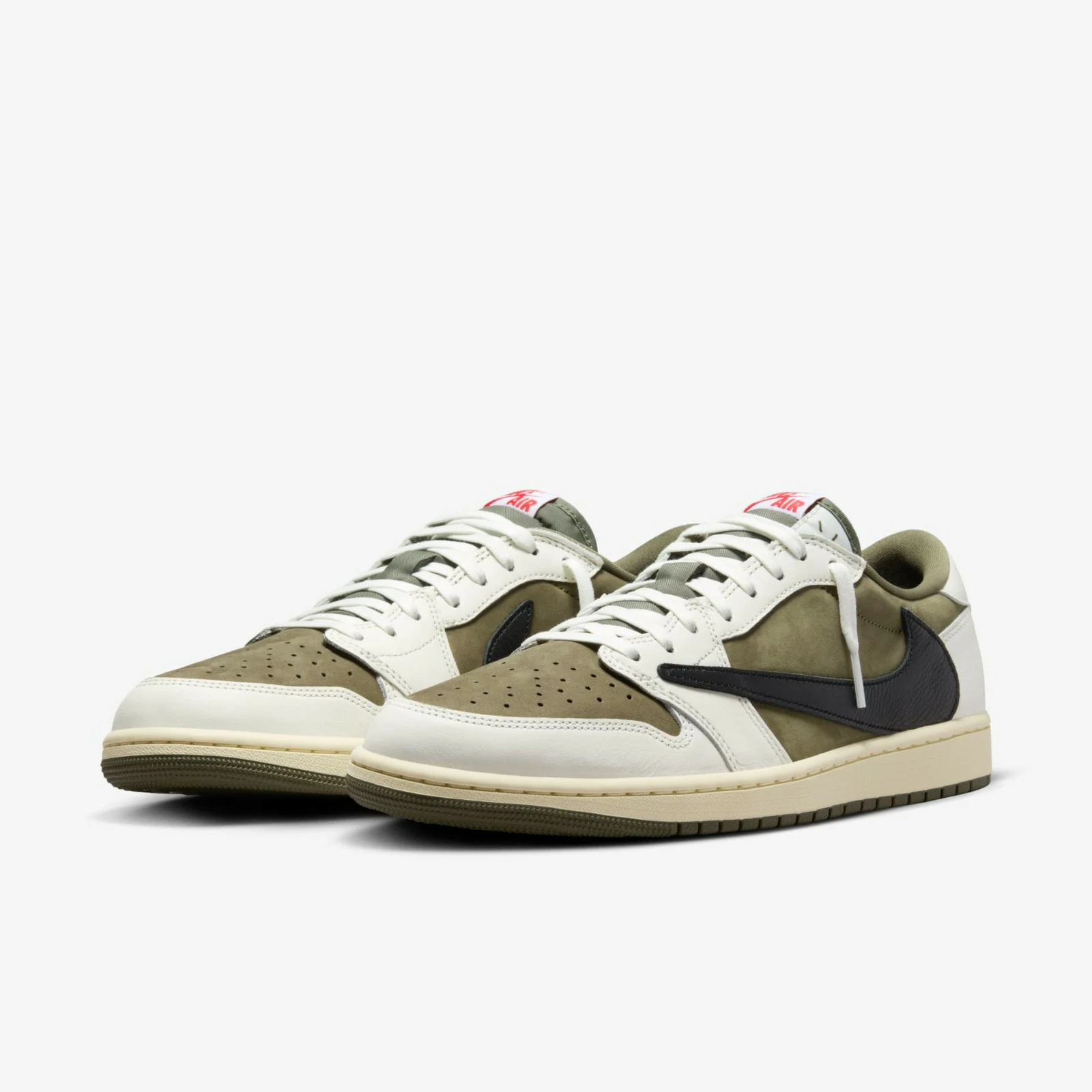 Nike Air Jordan 1 Retro Low Golf Travis Scott Neutral Olive