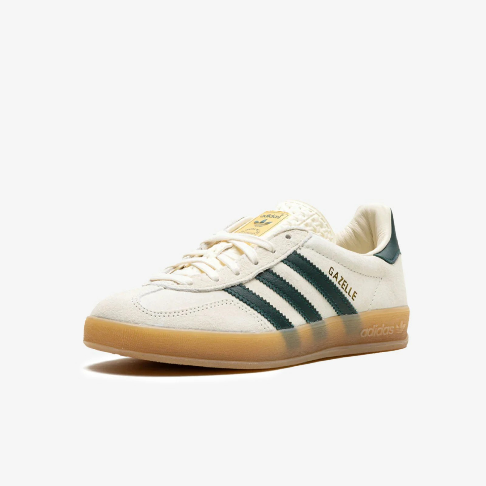 Adidas Gazelle Indoor Cream White Green Gum
