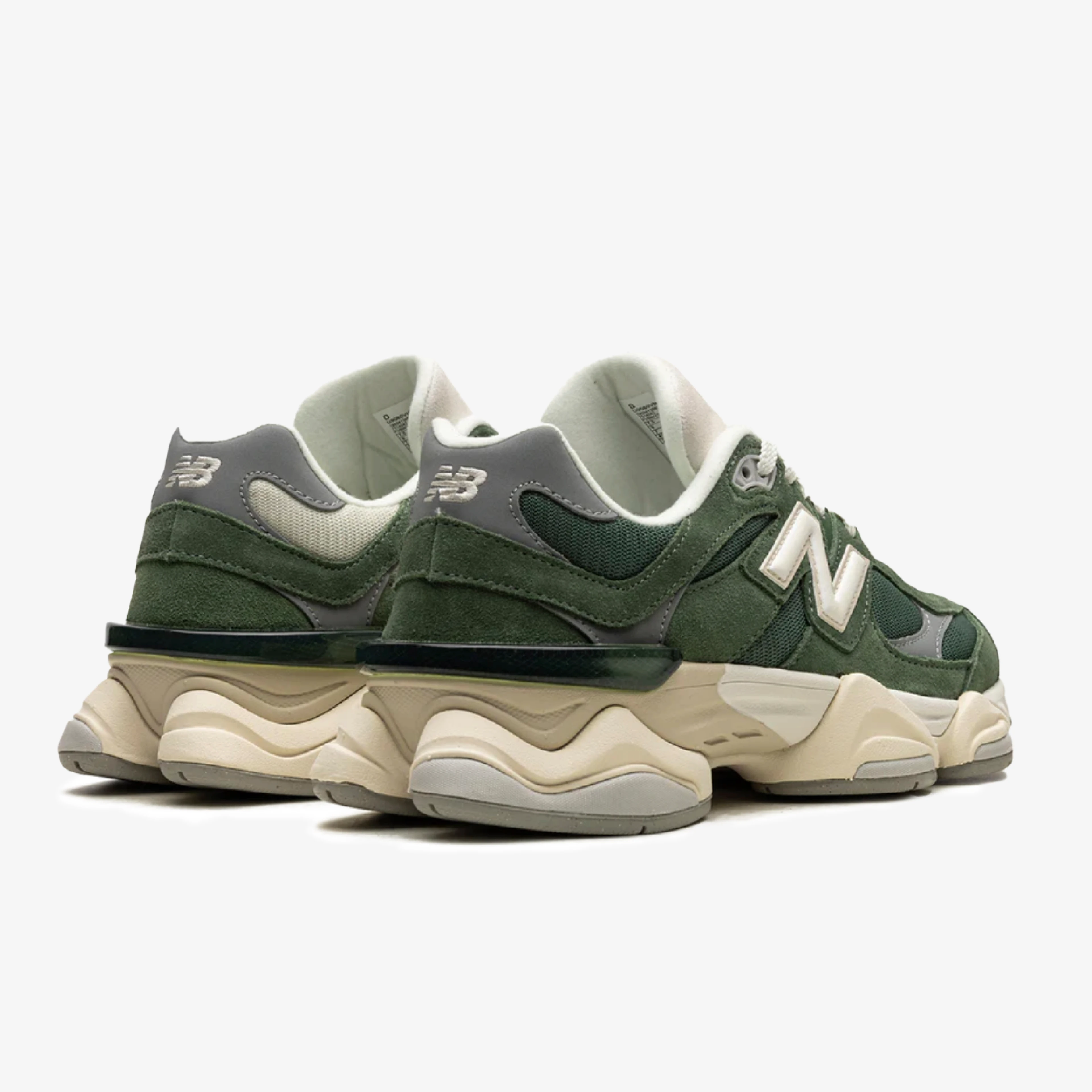 New Balance 9060 Green Suede