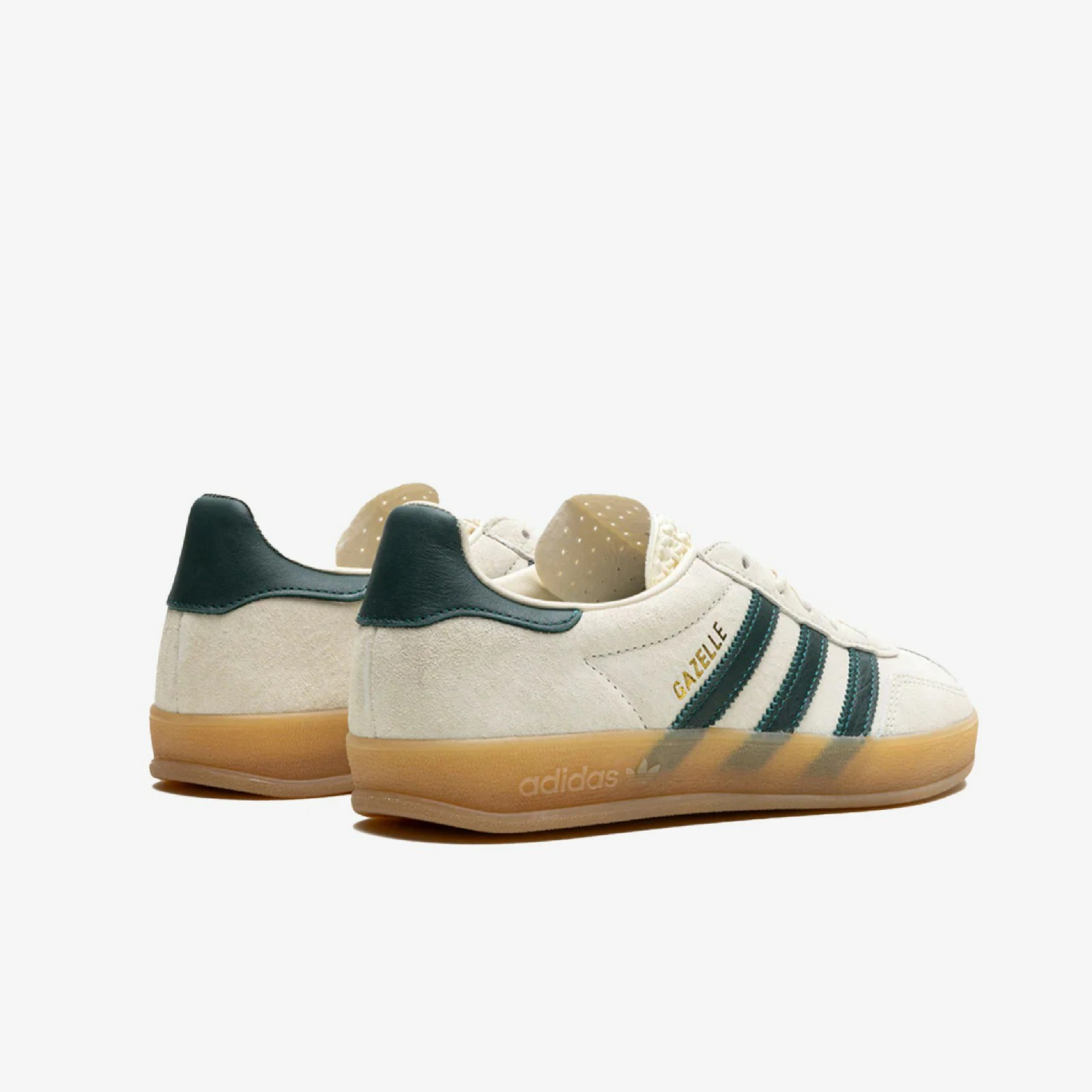 Adidas Gazelle Indoor Cream White Green Gum